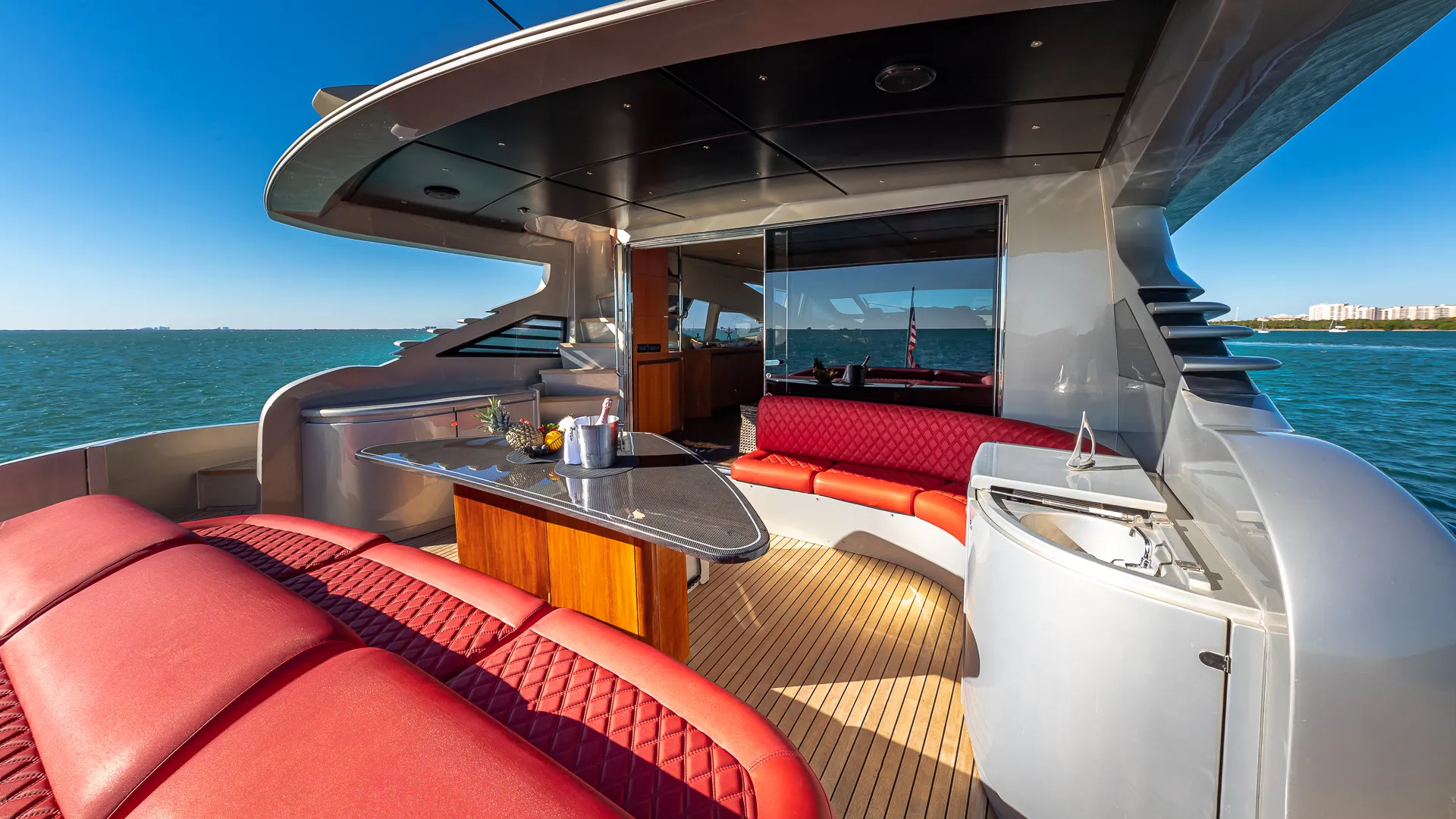 90’ Pershing “Regal” - Seabob + Trampoline Included with Every Charter