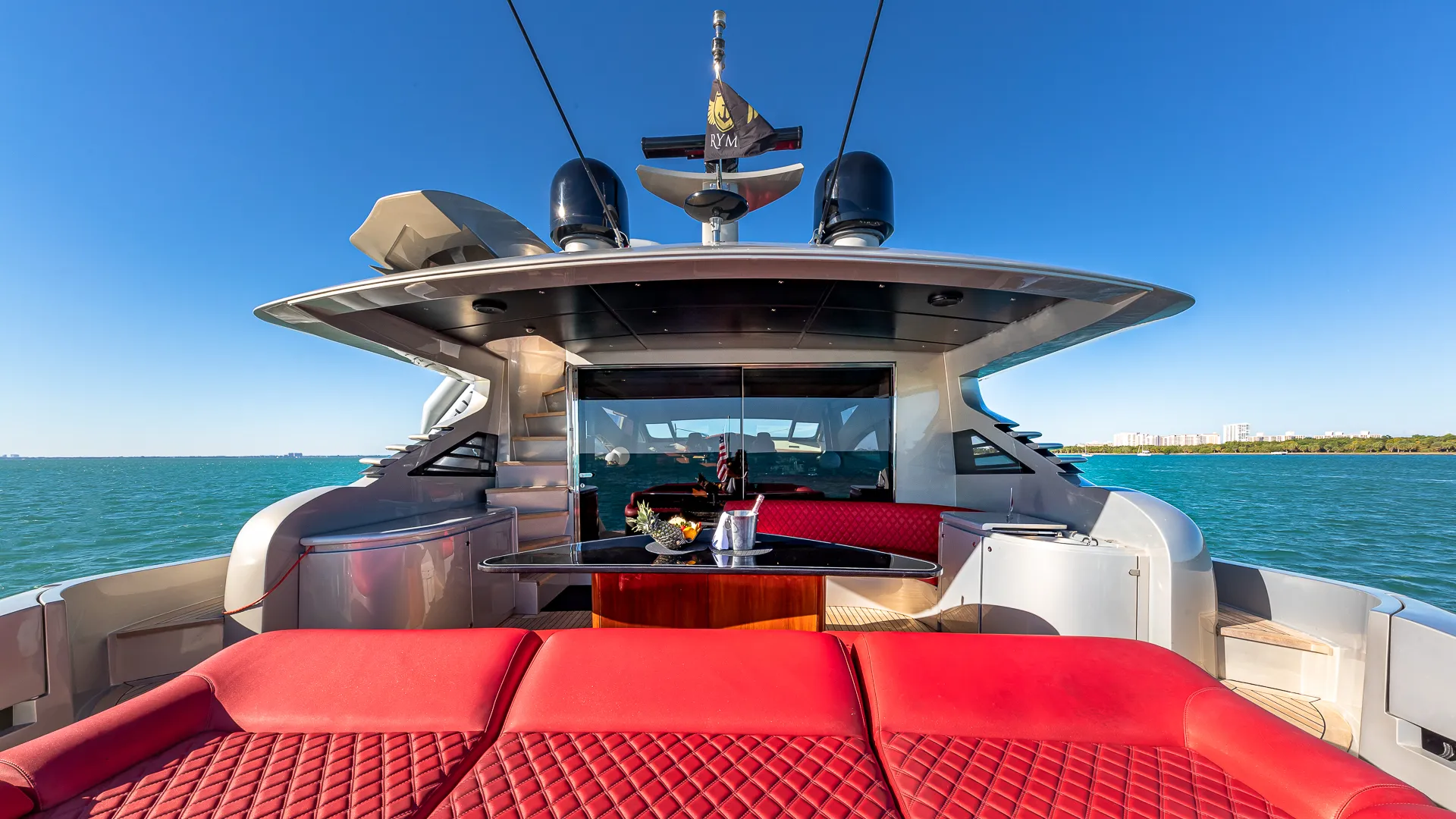 90’ Pershing “Regal” - Seabob + Trampoline Included with Every Charter