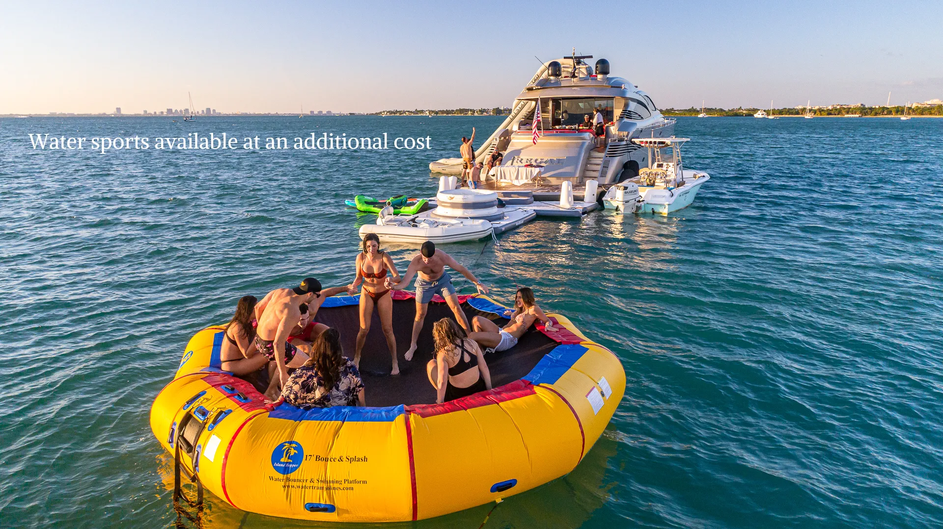 90’ Pershing “Regal” - Seabob + Trampoline Included with Every Charter