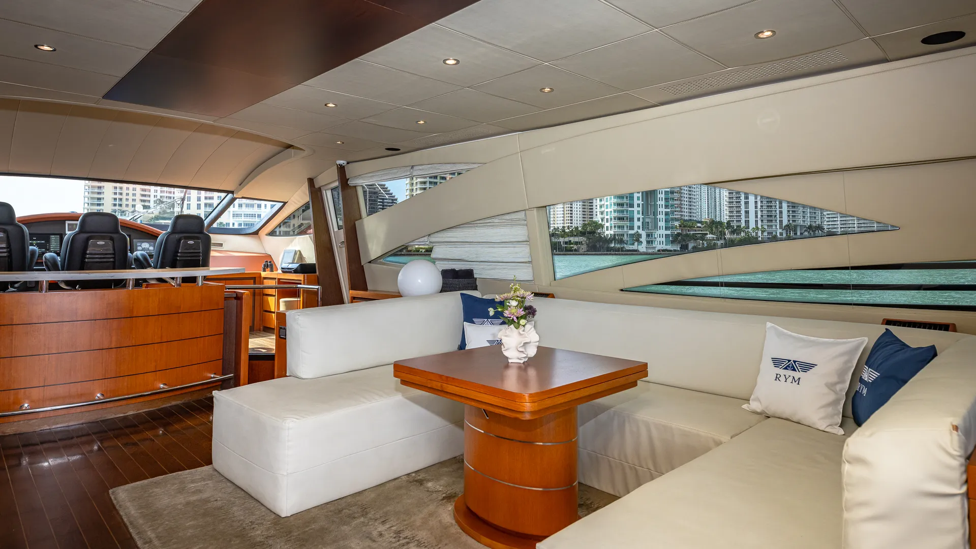 90’ Pershing “Regal” - Seabob + Trampoline Included with Every Charter