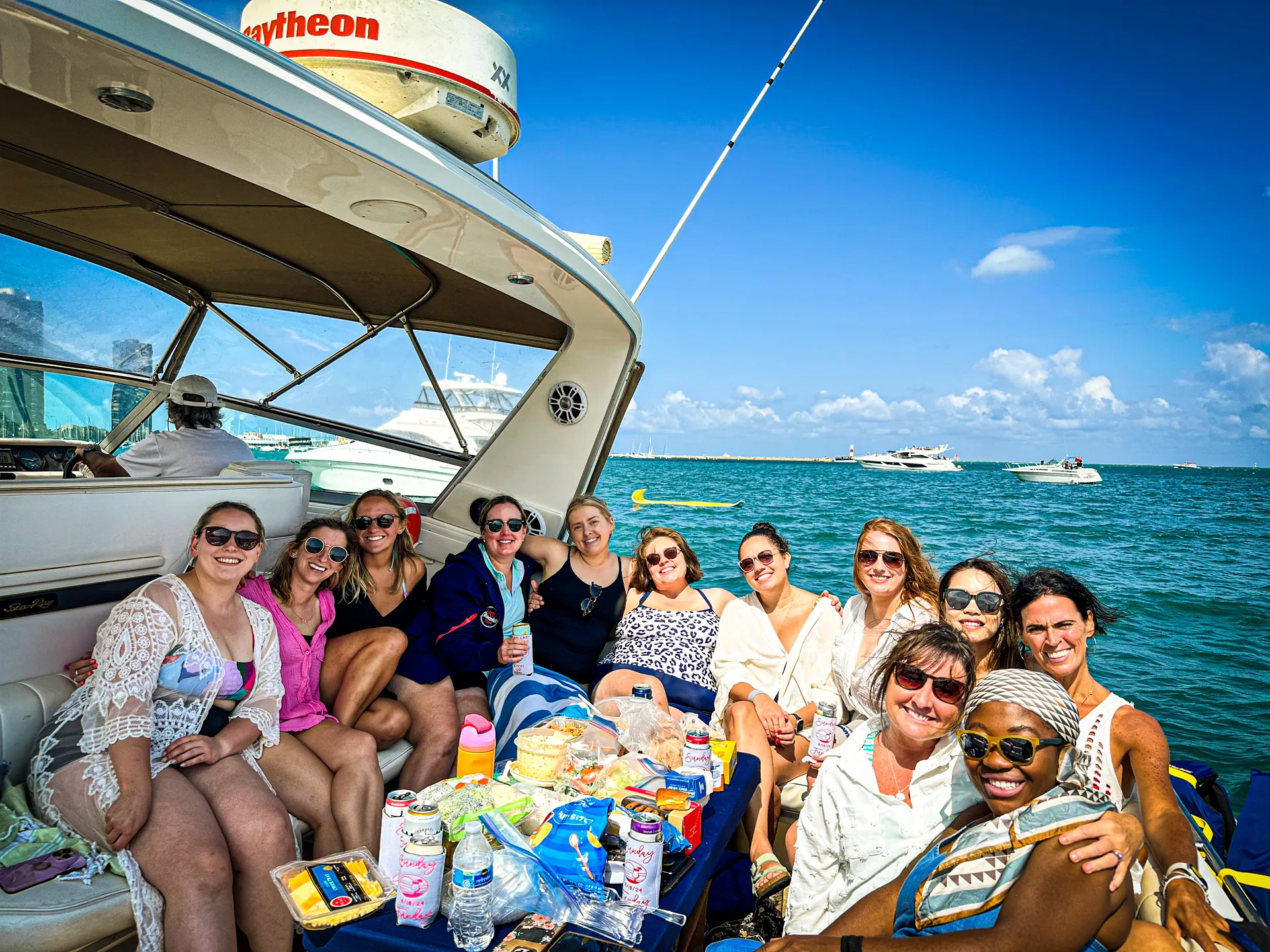 Sea Ray 46’ Sundancer Yacht in Chicago - Livin The Dream Charter Style