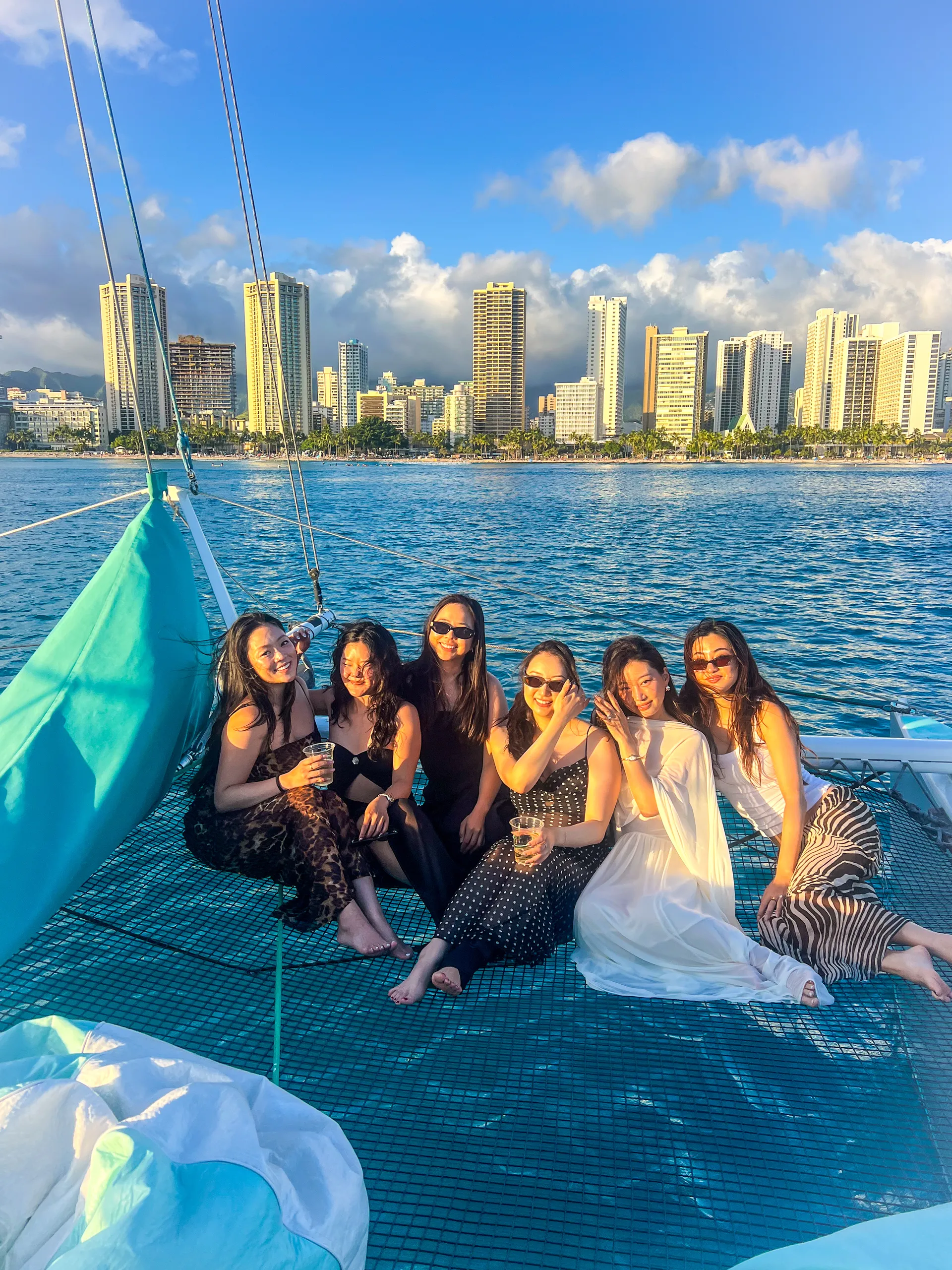 Private Charter On 48 ft Custom Made Sailing Catamaran in Honolulu, HI