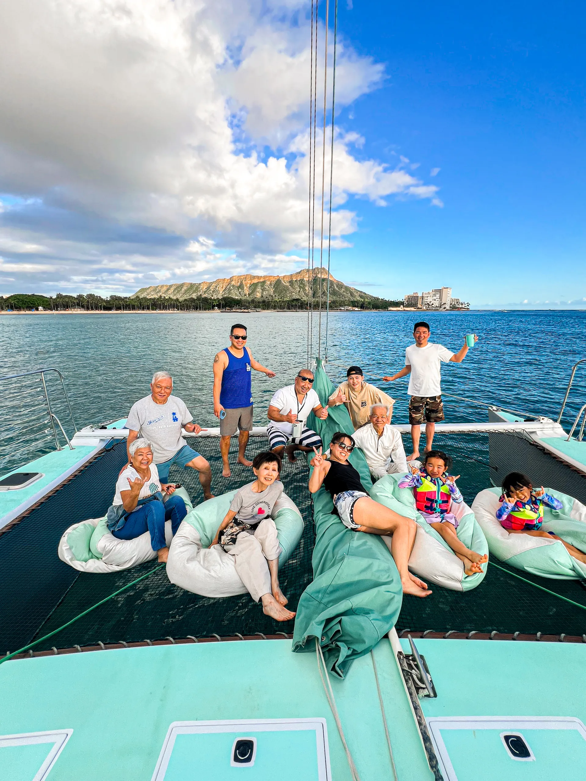 Private Charter On 48 ft Custom Made Sailing Catamaran in Honolulu, HI