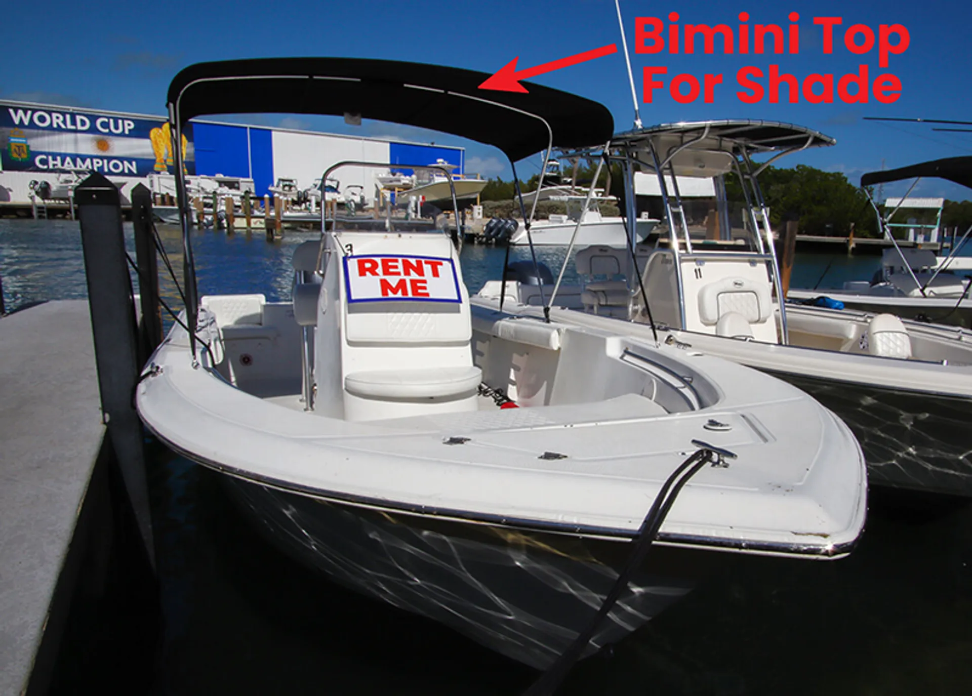 23' Seafox CC  Bimini Top w/ GPS TRACKS to popular destinations!