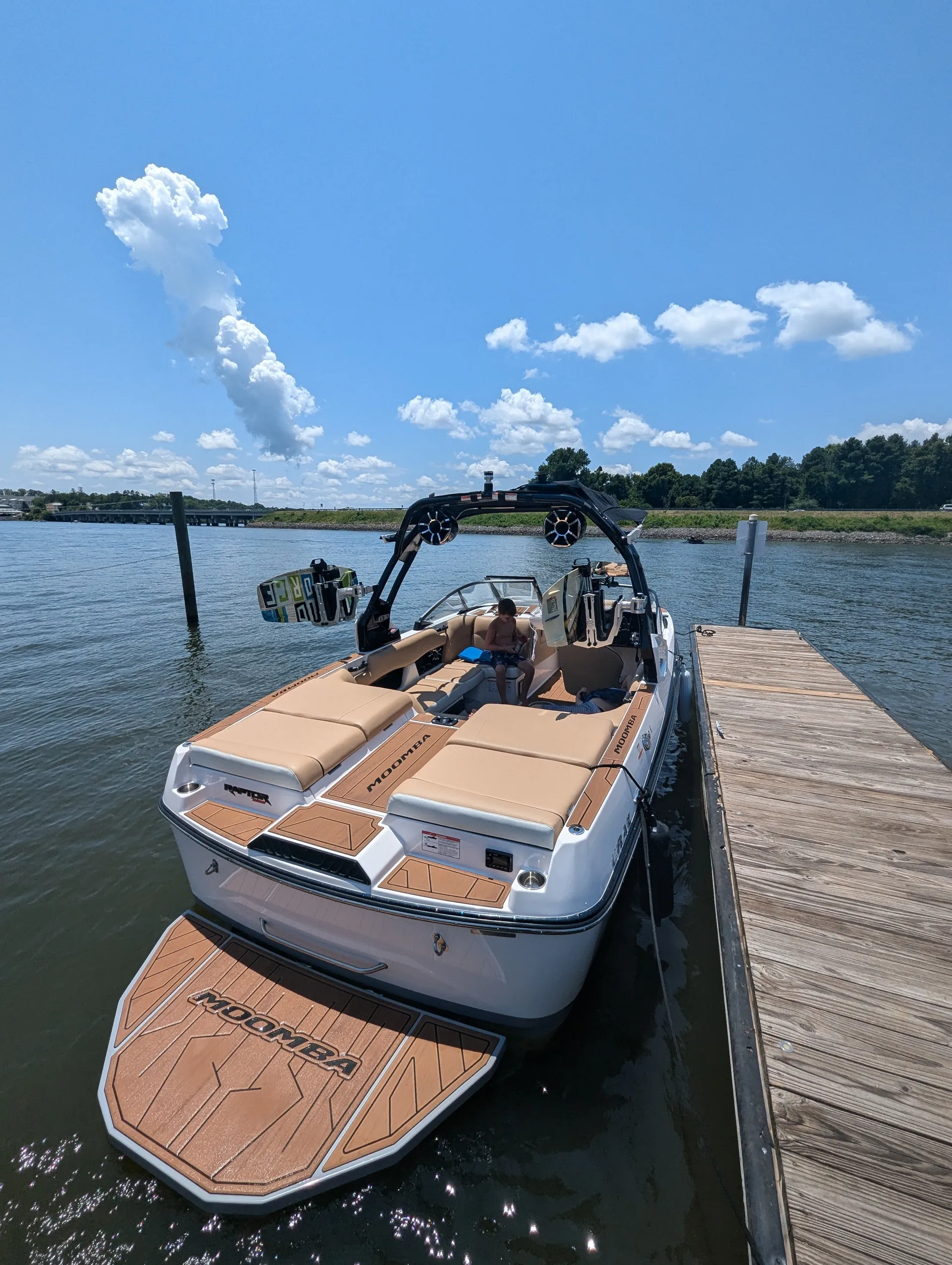 2023 Moomba Craz – Pro Wakeboat on Lake Wylie