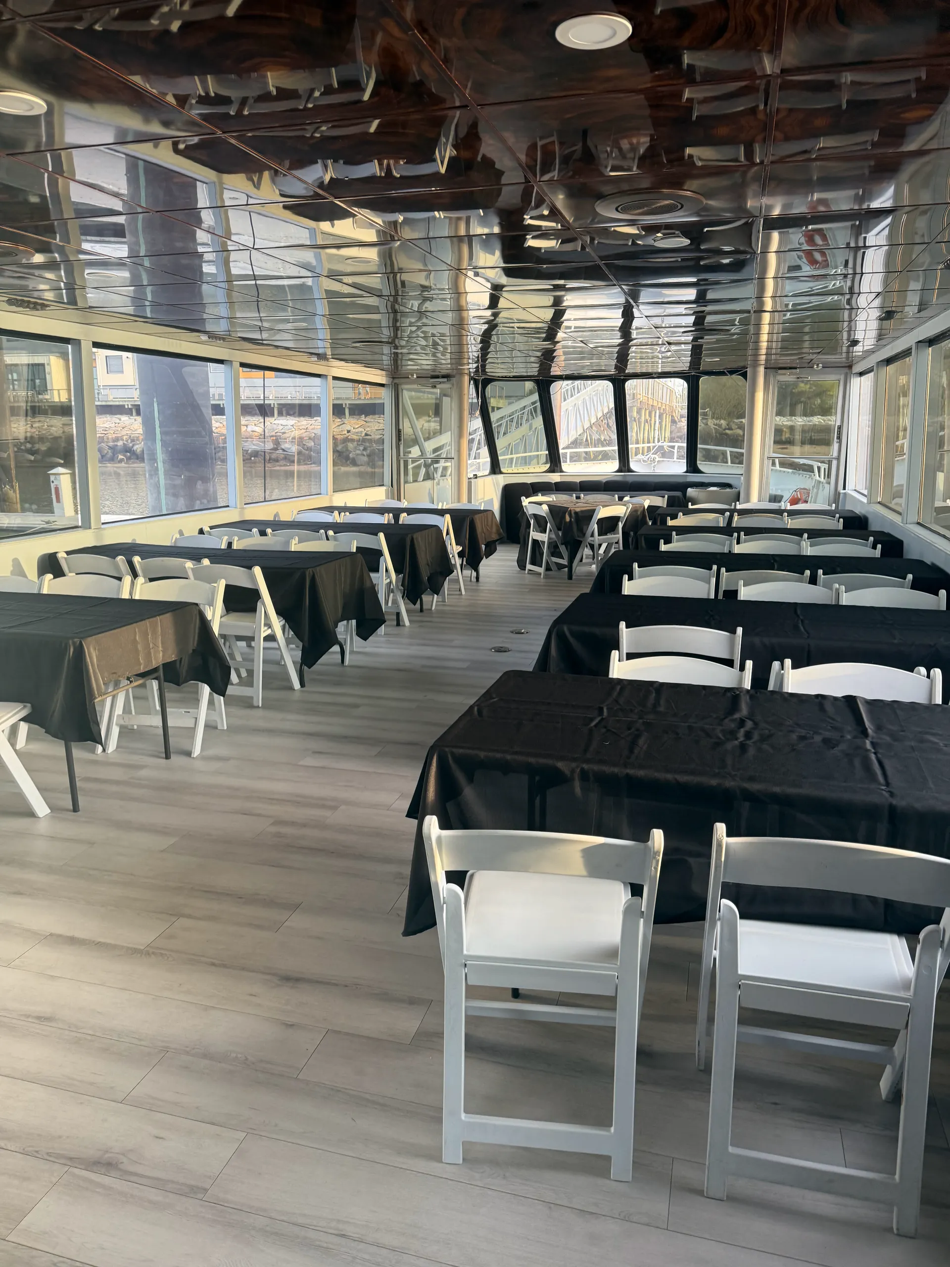 The Champagne Lady - Boston’s Premier Event Yacht for up to 150 Guests