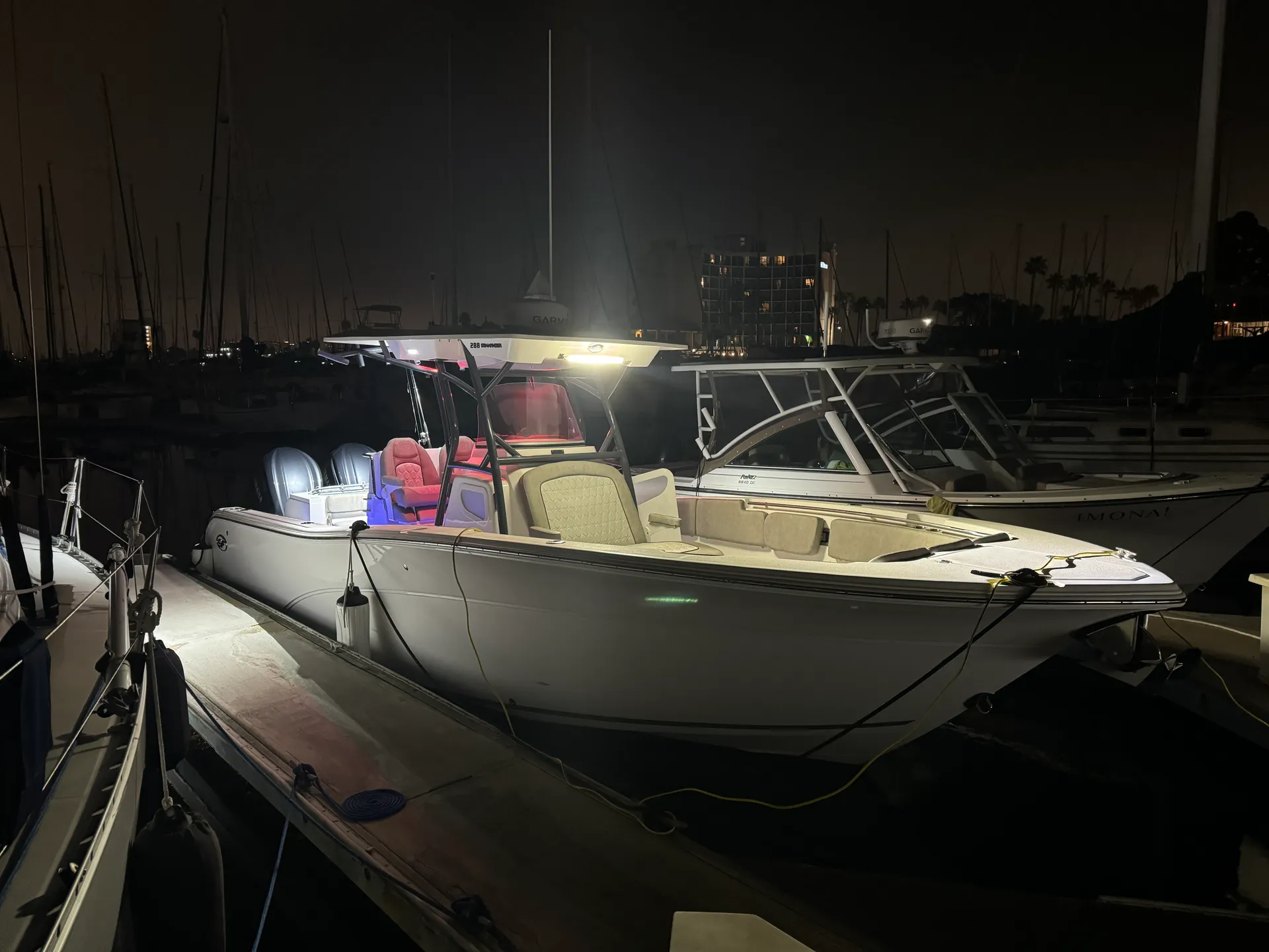 "Fishing in the back- Family in the front" 600HP center console!!