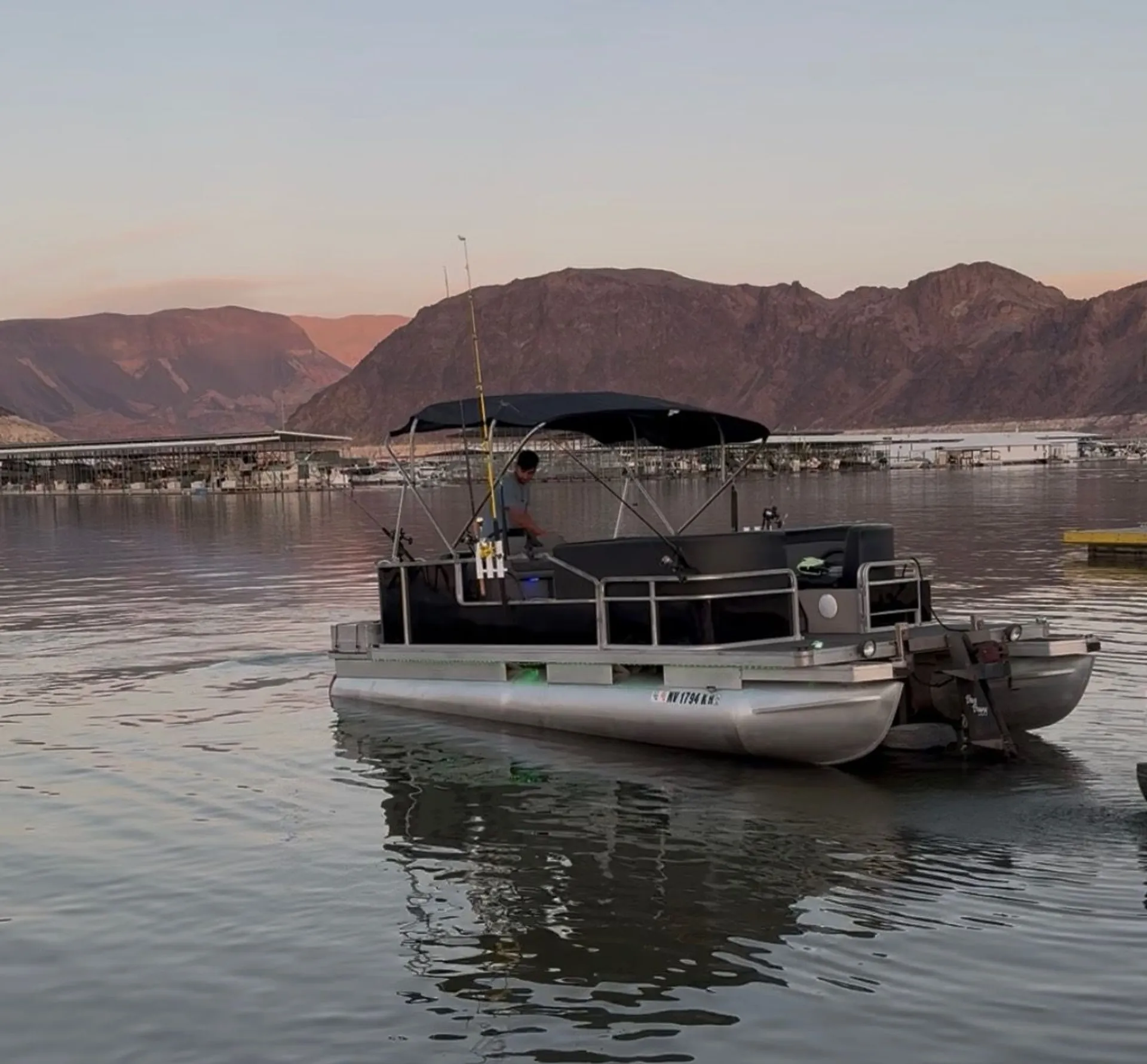 Upgraded bass buggy pontoon