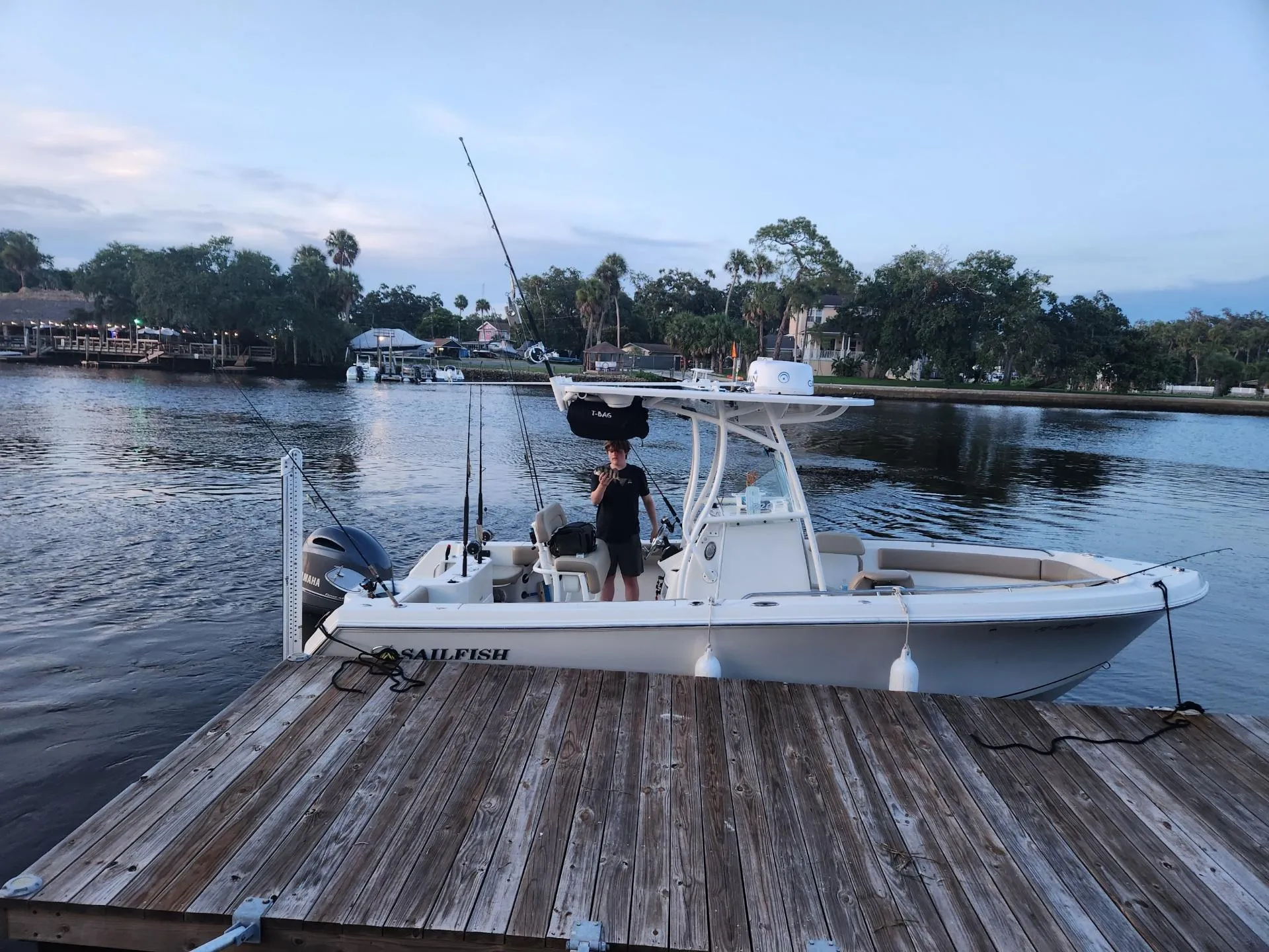 SAILFISH BOATS BY SEMINOLE SF220WAC HARD TOP W/F150XA in Cartersville, GA