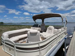 Osakis Sunrise Cabin Pontoon boat photo