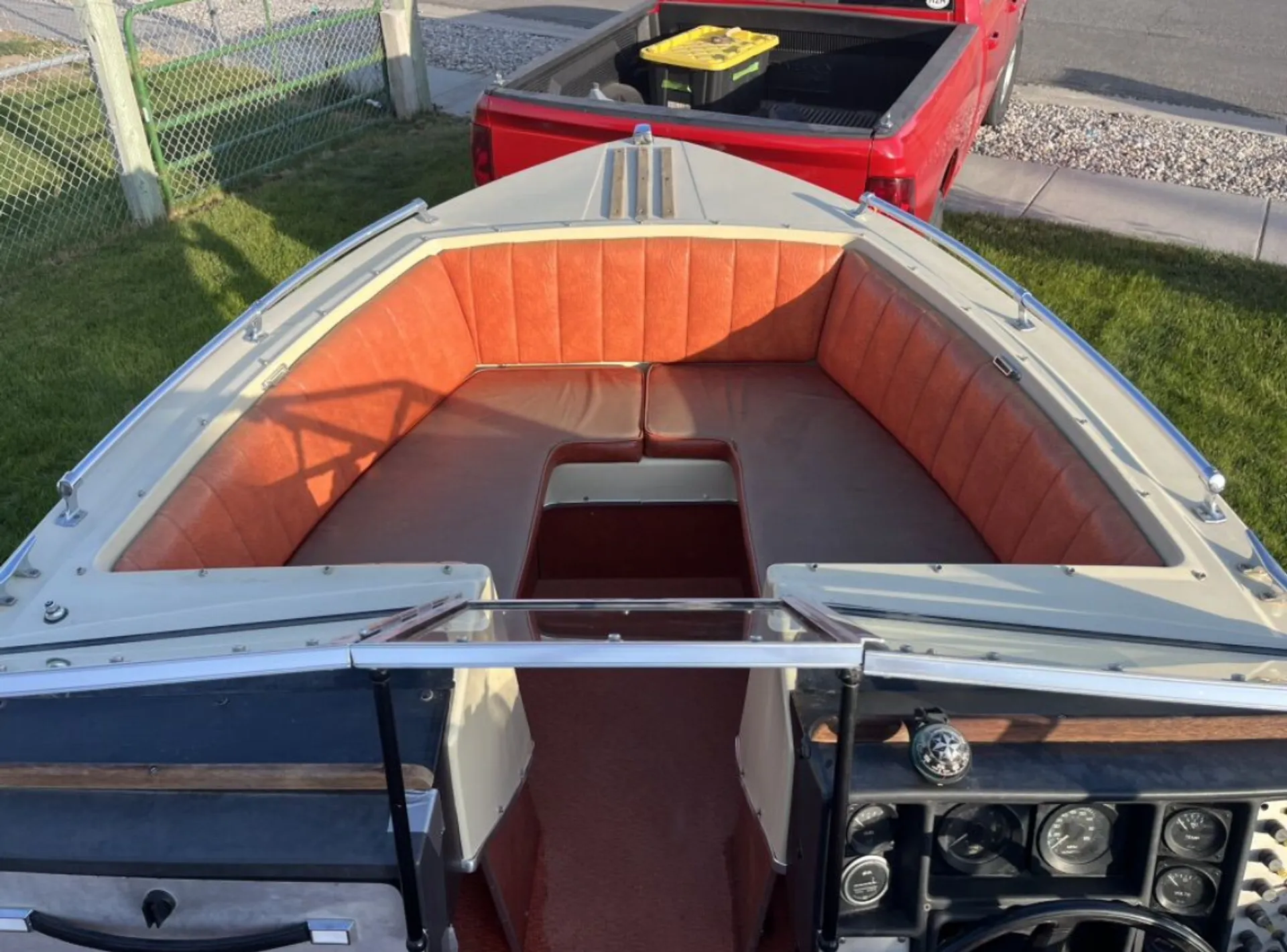 Fishing / tubing boat 