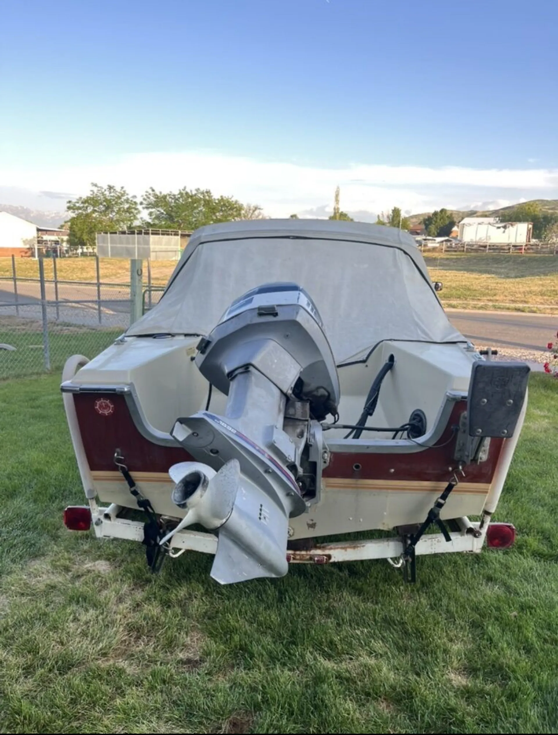 Fishing / tubing boat 