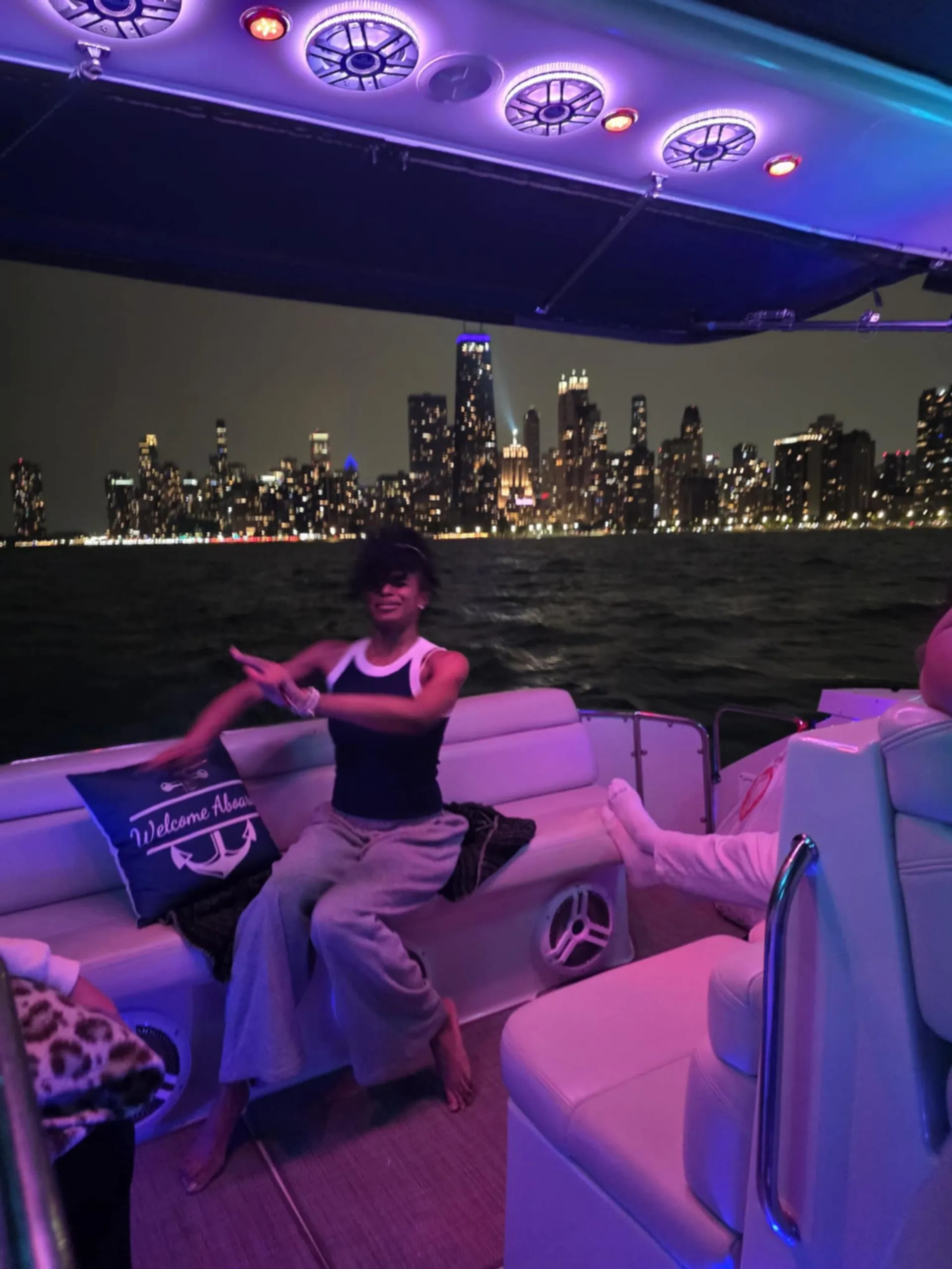 Private 44' Yacht - Conquer the Waves with Poseidon Chicago Charters!