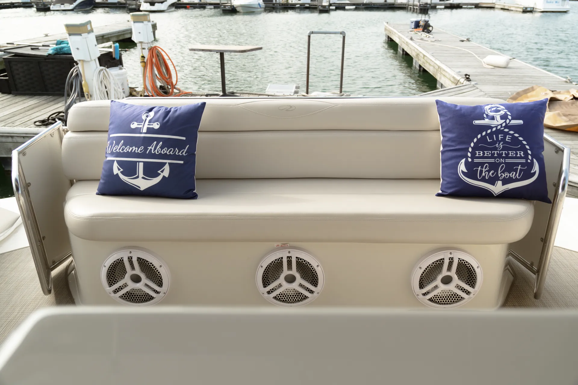 Private 44' Yacht - Conquer the Waves with Poseidon Chicago Charters!