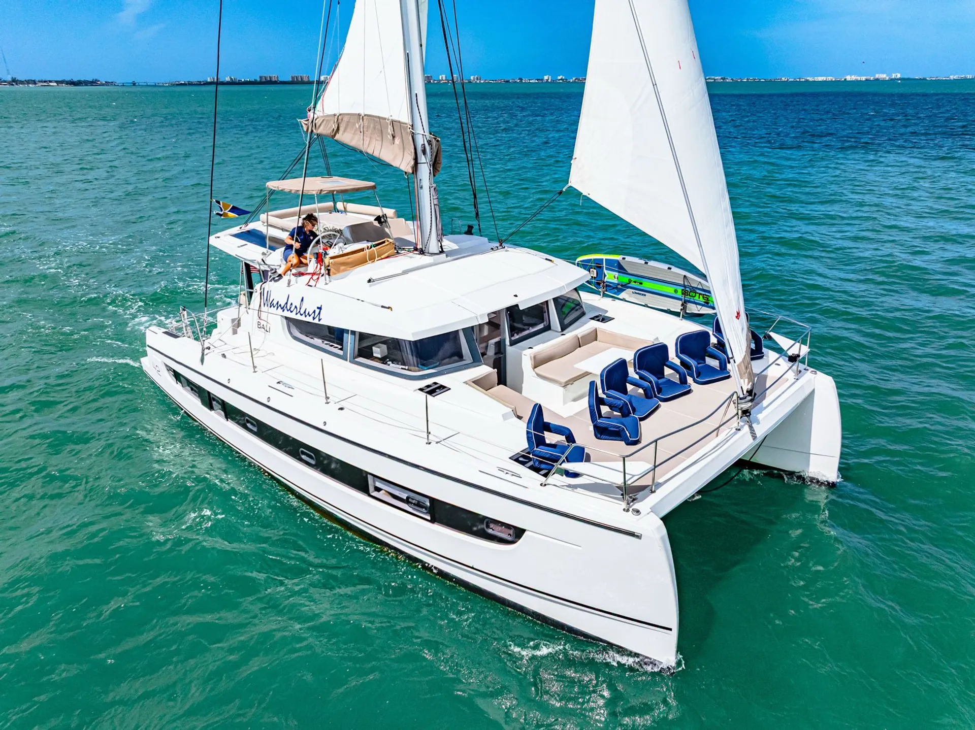 Wanderlust – 42’ Bali Catamaran | Sarasota Bay &amp; Gulf Adventures
