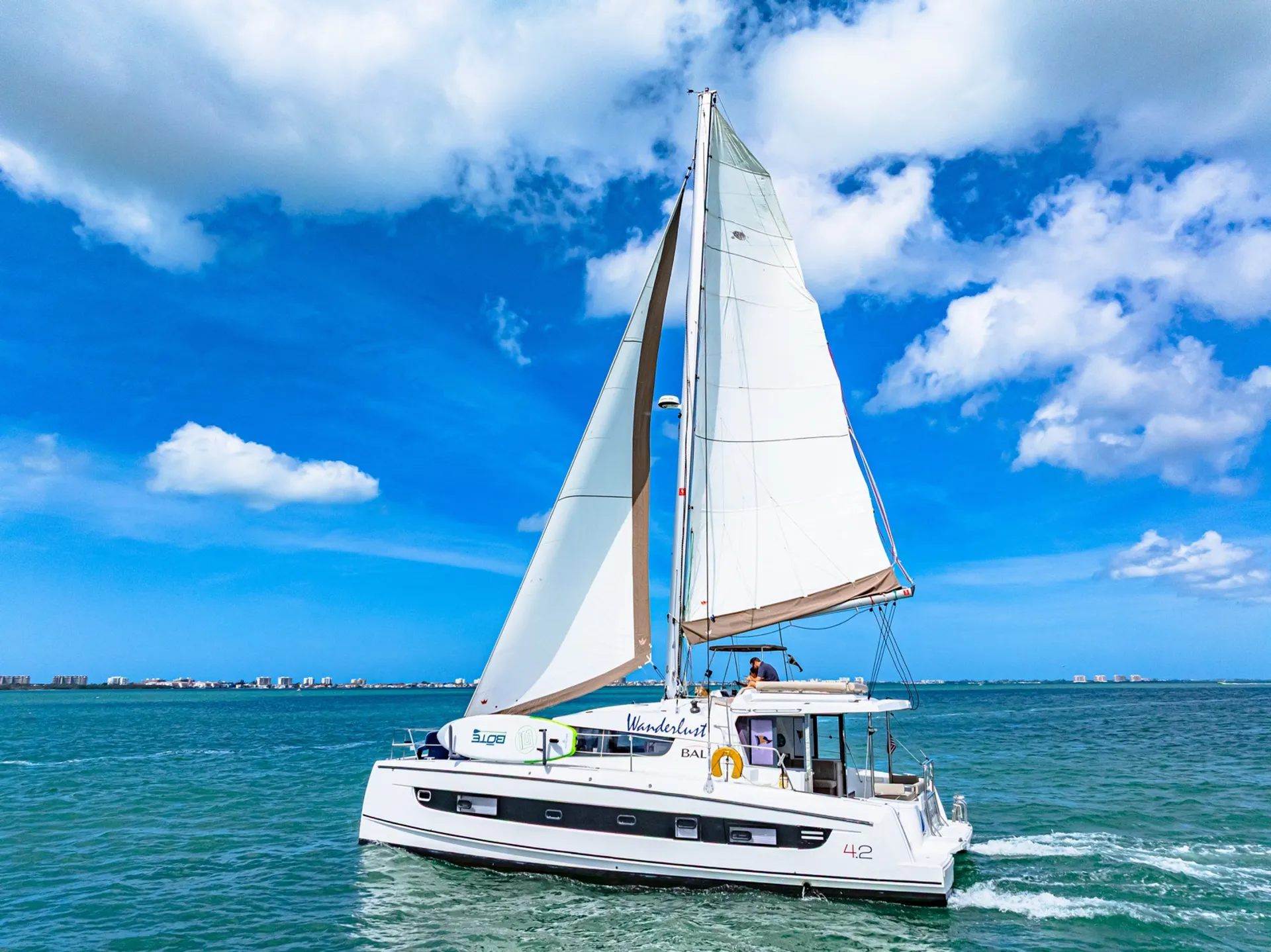 Wanderlust – 42’ Bali Catamaran | Sarasota Bay &amp; Gulf Adventures
