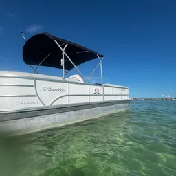 Crab Island 2024 Bentley Luxury Pontoon Boat, with 115HP motor!  boat photo