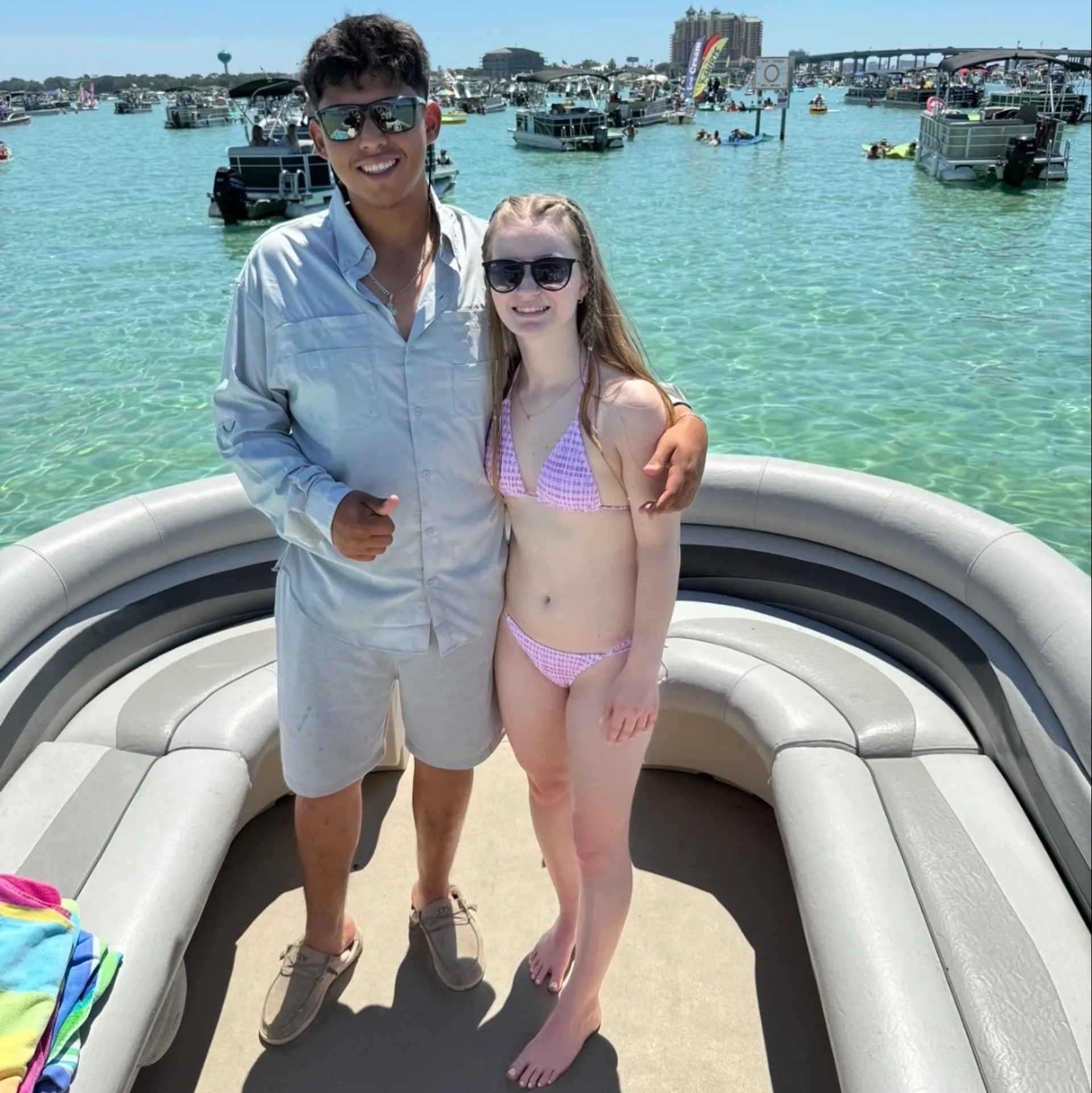 Crab Island 2024 Bentley Luxury Pontoon Boat, with 115HP motor! 