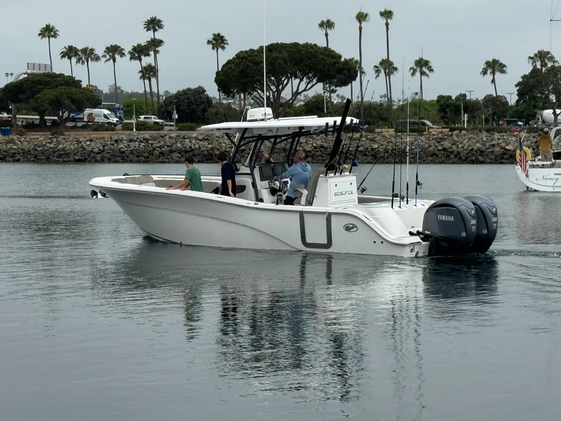 "Fishing in the back- Family in the front" 600HP center console!!