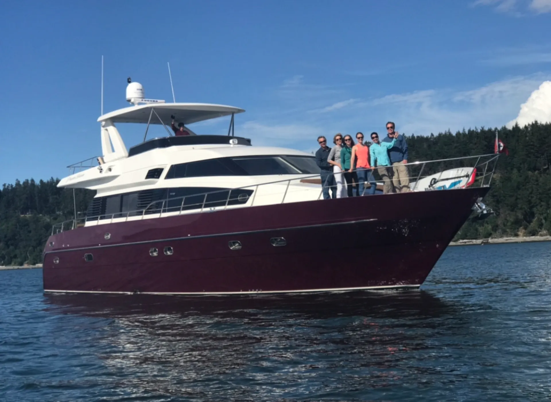 Luxury 67' yacht $100/hr off, Seattle, San Juans, Sailgate 13 guests 