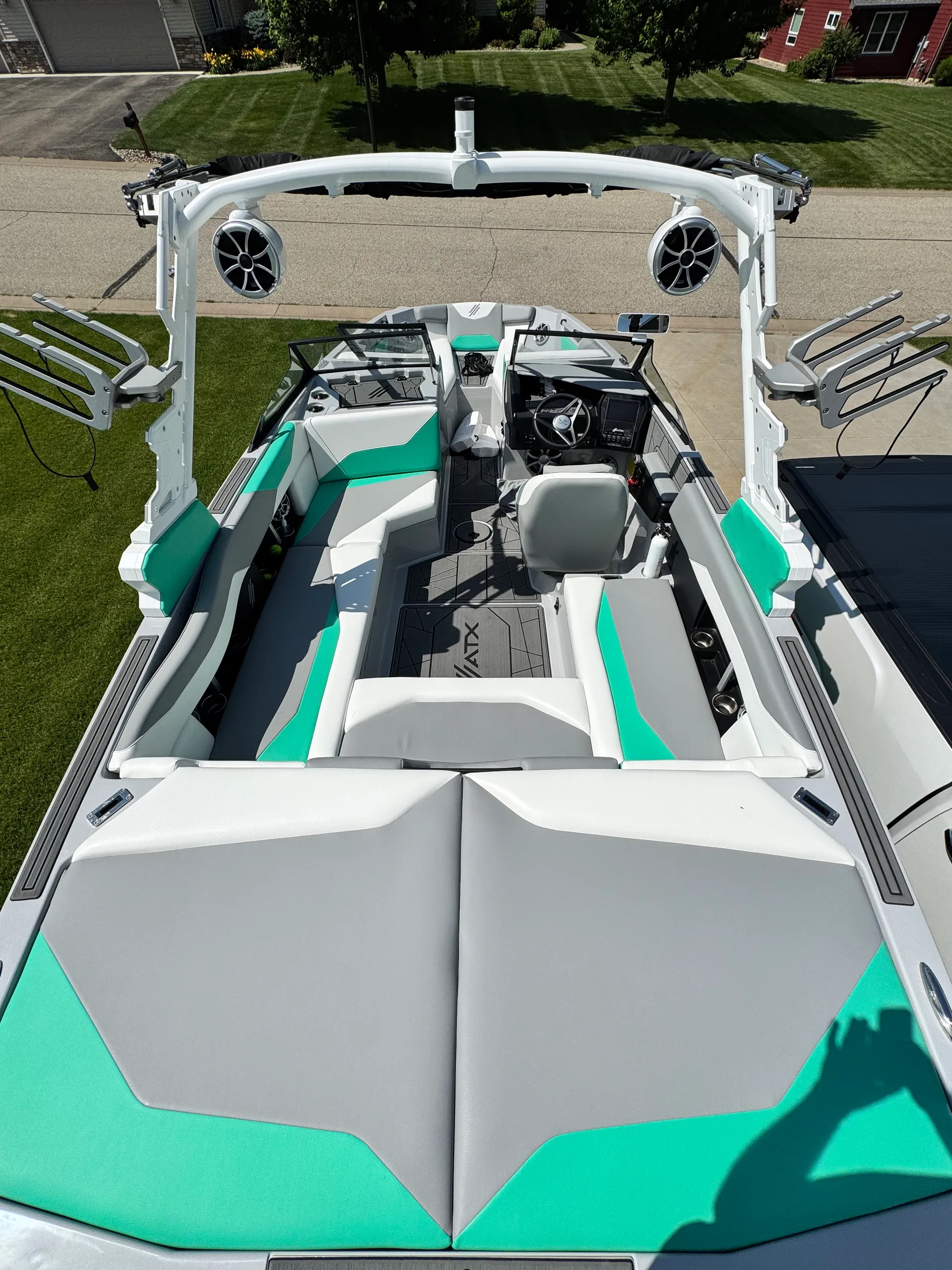 Surf Boat On A Trailer - Lake Minnetonka, Lake Elmo, Prior Lake