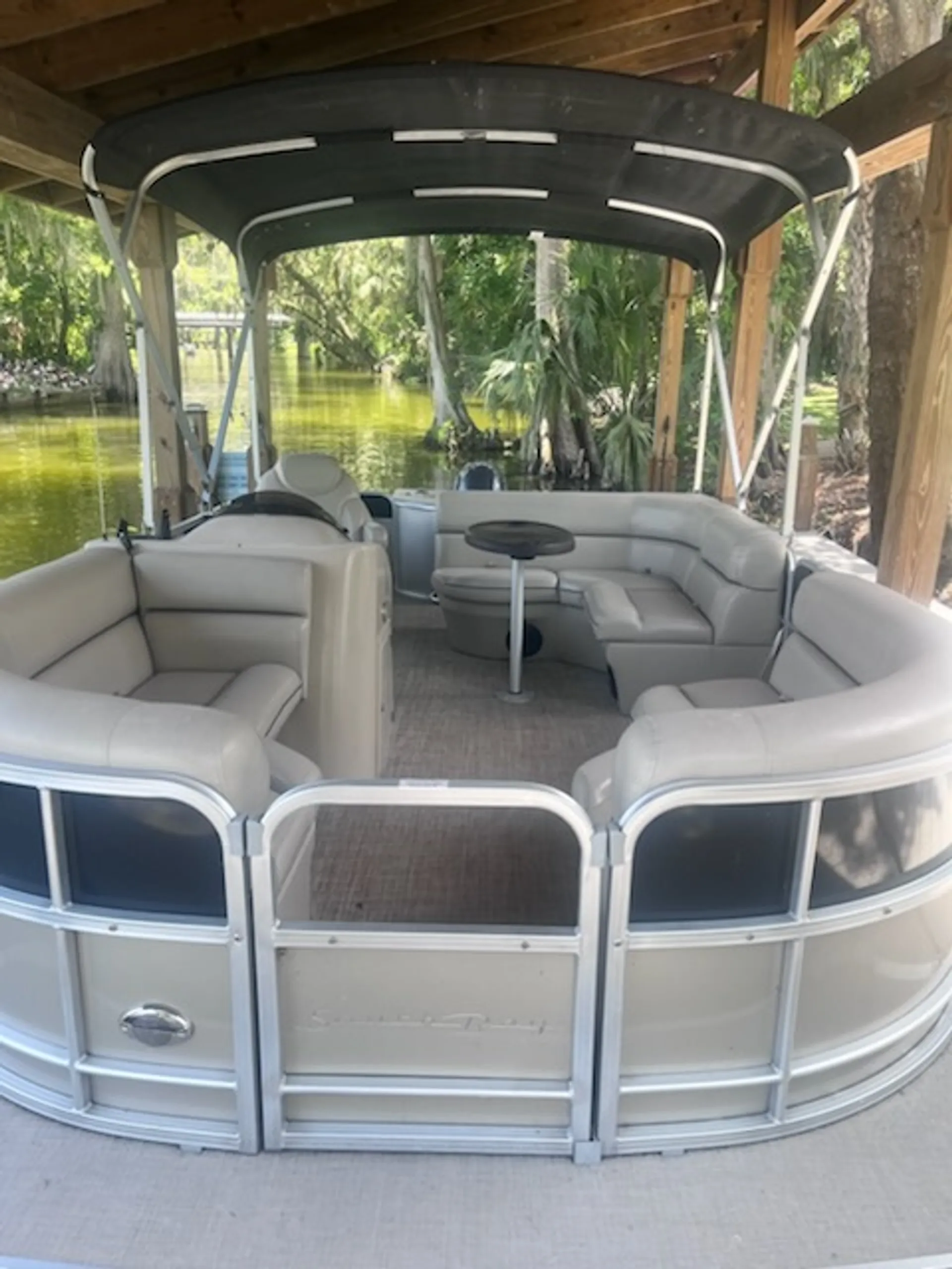 Pontoon FUN in Downtown Tavares on the Harris Chain of Lakes