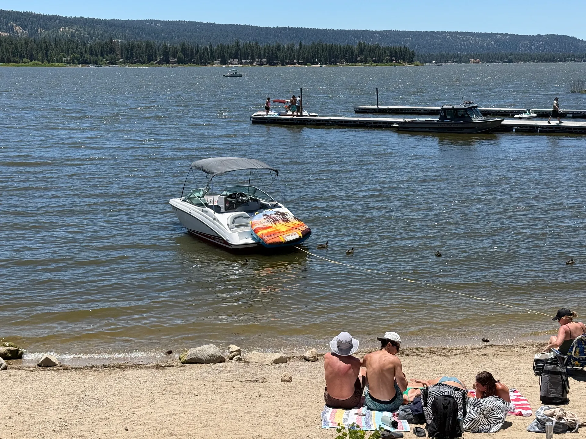 Affordable Adventure: Yamaha Jet Boat w/ Free Tube &amp; Lily Pad