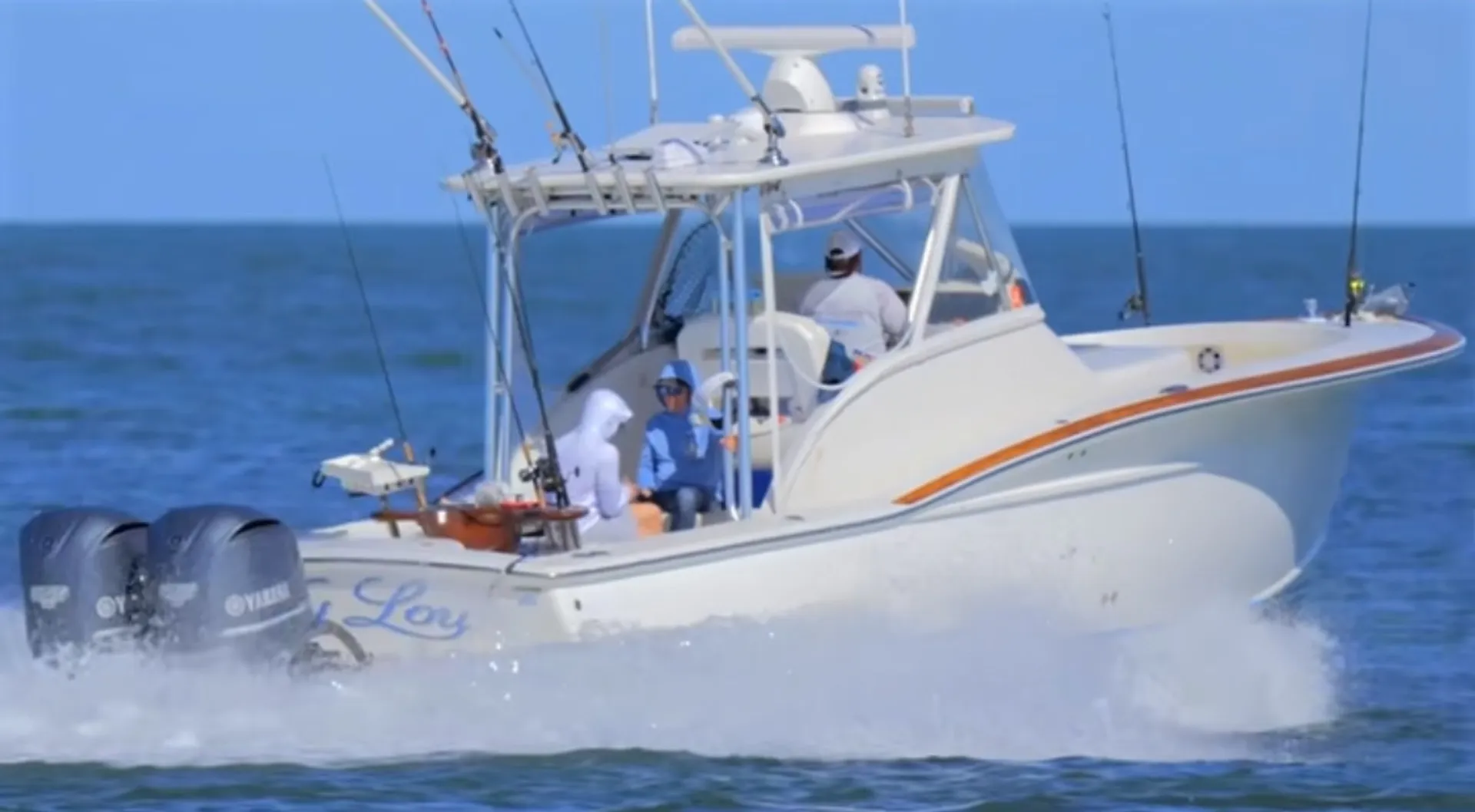 "Lady Lou" - captained cruising & fishing charters on amazing yacht