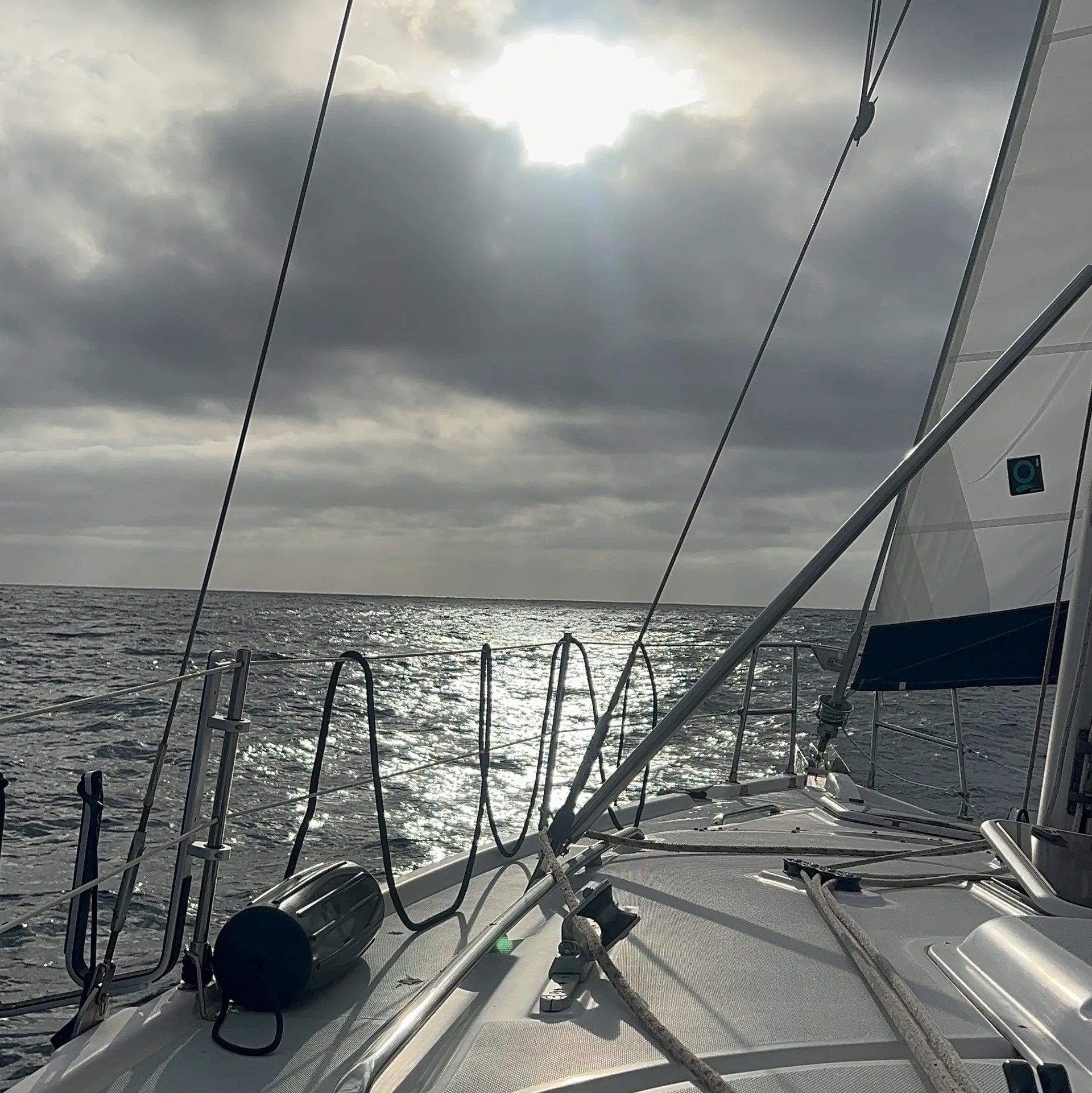 Sail in style on Deja Blue our 36 foot Hunter Yatch 🐬⛵️