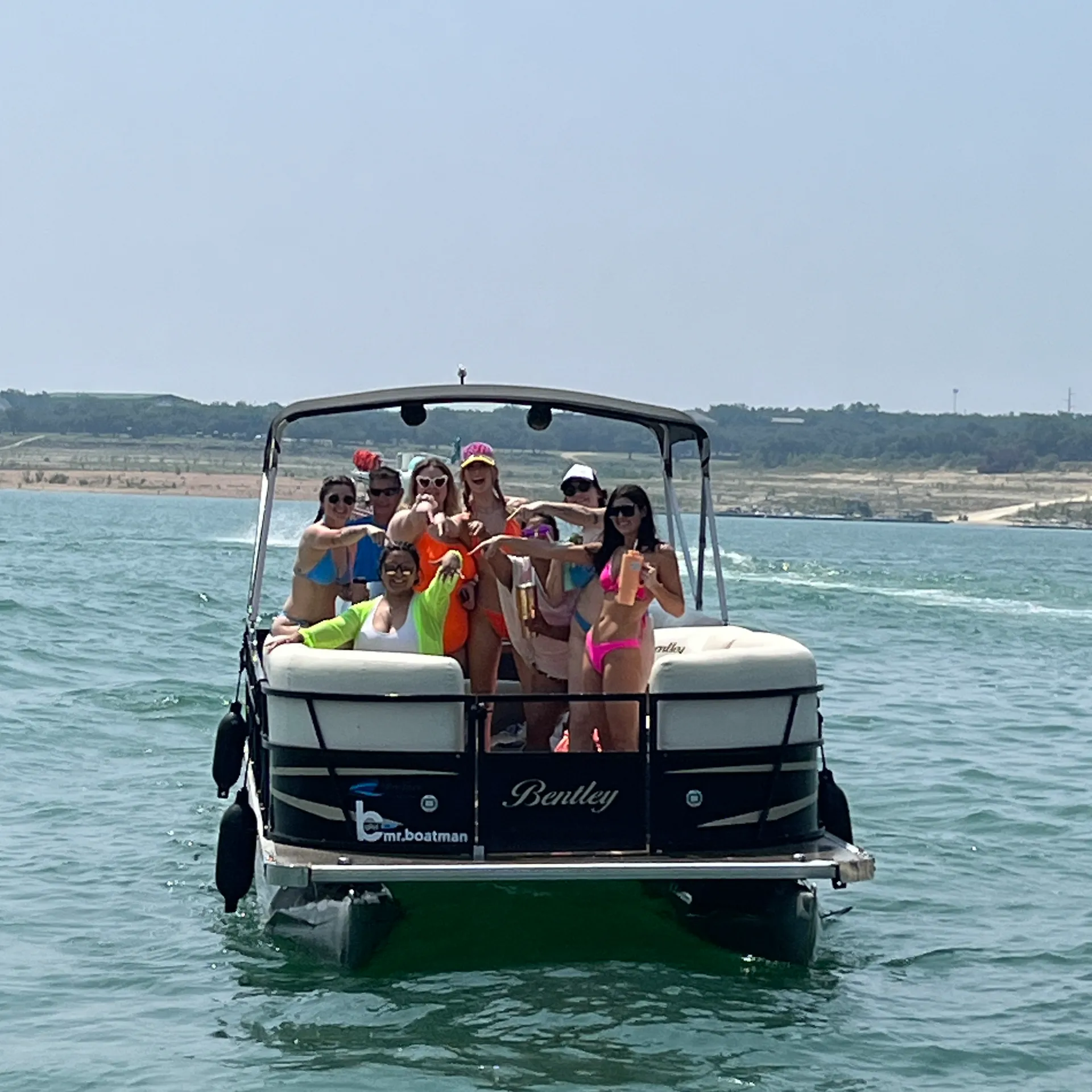 Luxury Bentley Black Pontoon for 15 passengers 