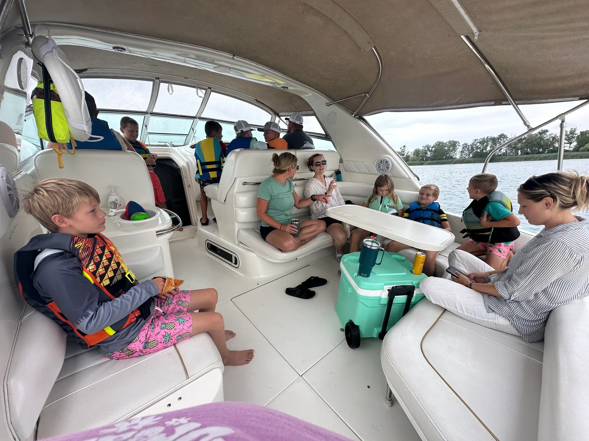 Driving Miss Jillian Boat Charters