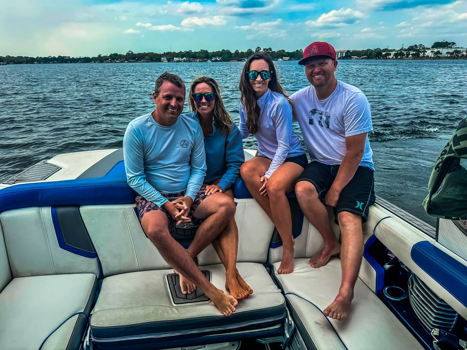 Crab island excursion & Wakesurf session on a 2025 Nautique G23 