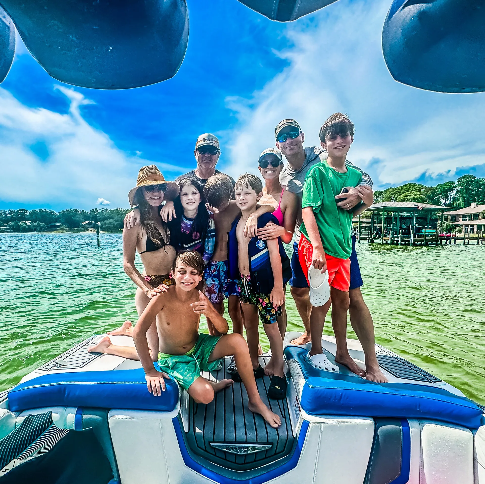 Crab island excursion & Wakesurf session on a 2025 Nautique G23 
