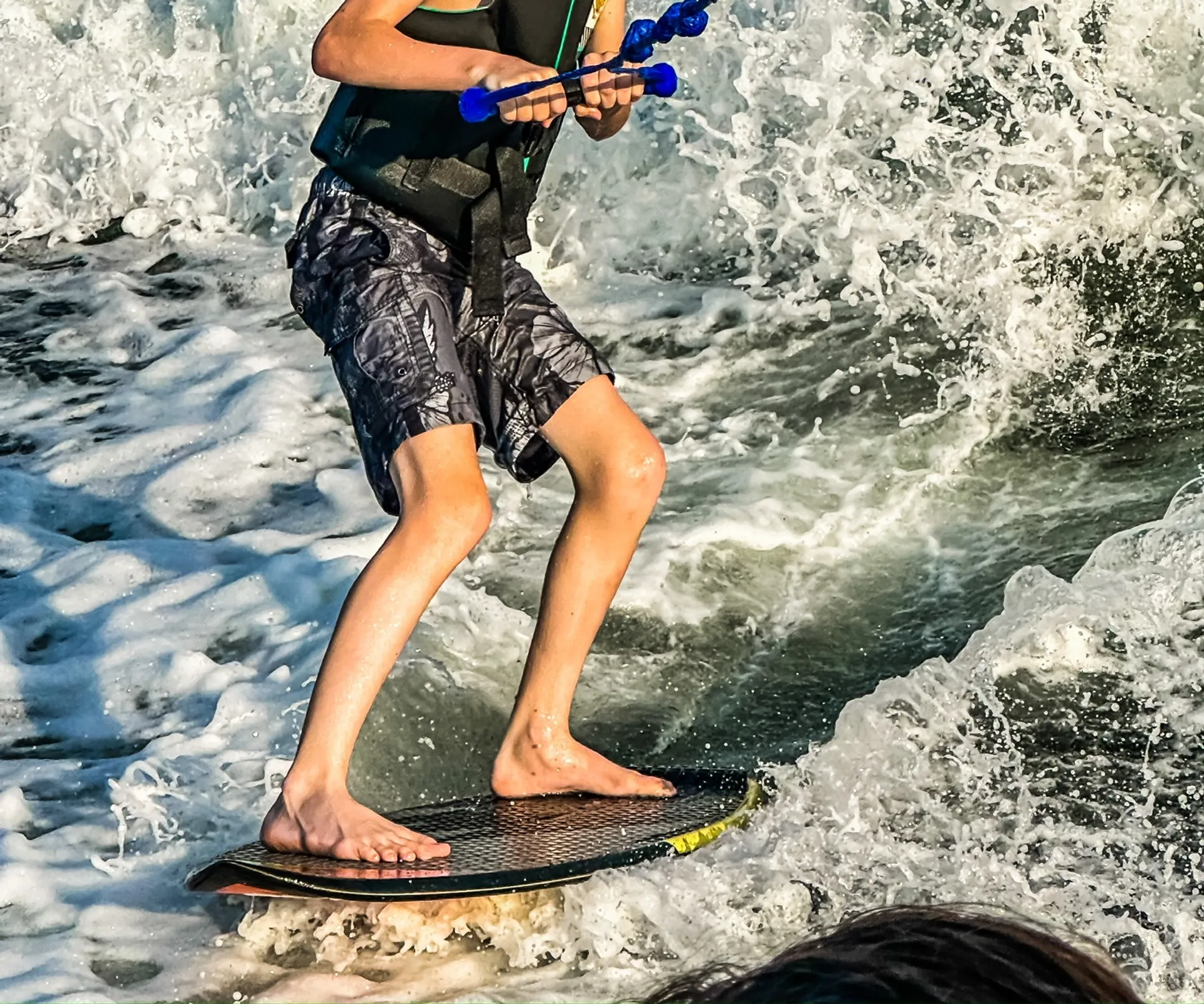 Crab island excursion & Wakesurf session on a 2025 Nautique G23 