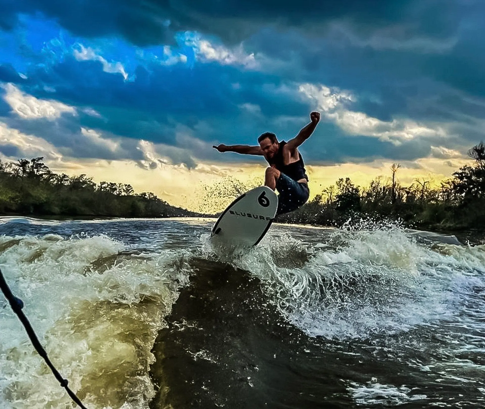Crab island excursion & Wakesurf session on a 2025 Nautique G23 