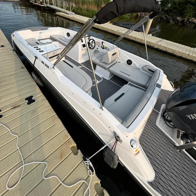 Rent a Hurricane  deck boat in Jersey City, NJ near me
