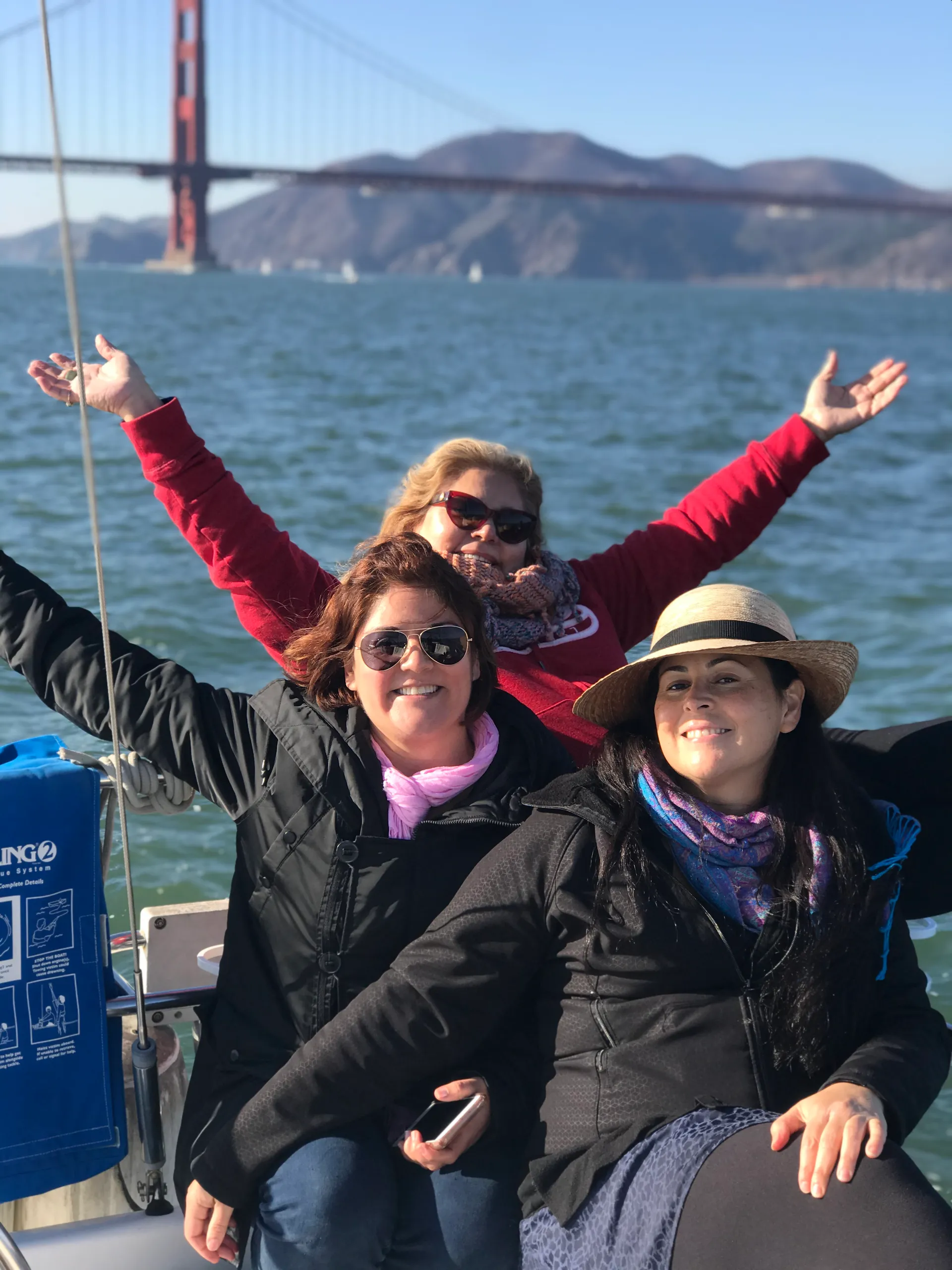 Private two hour sailboat charters with Captain up to six people