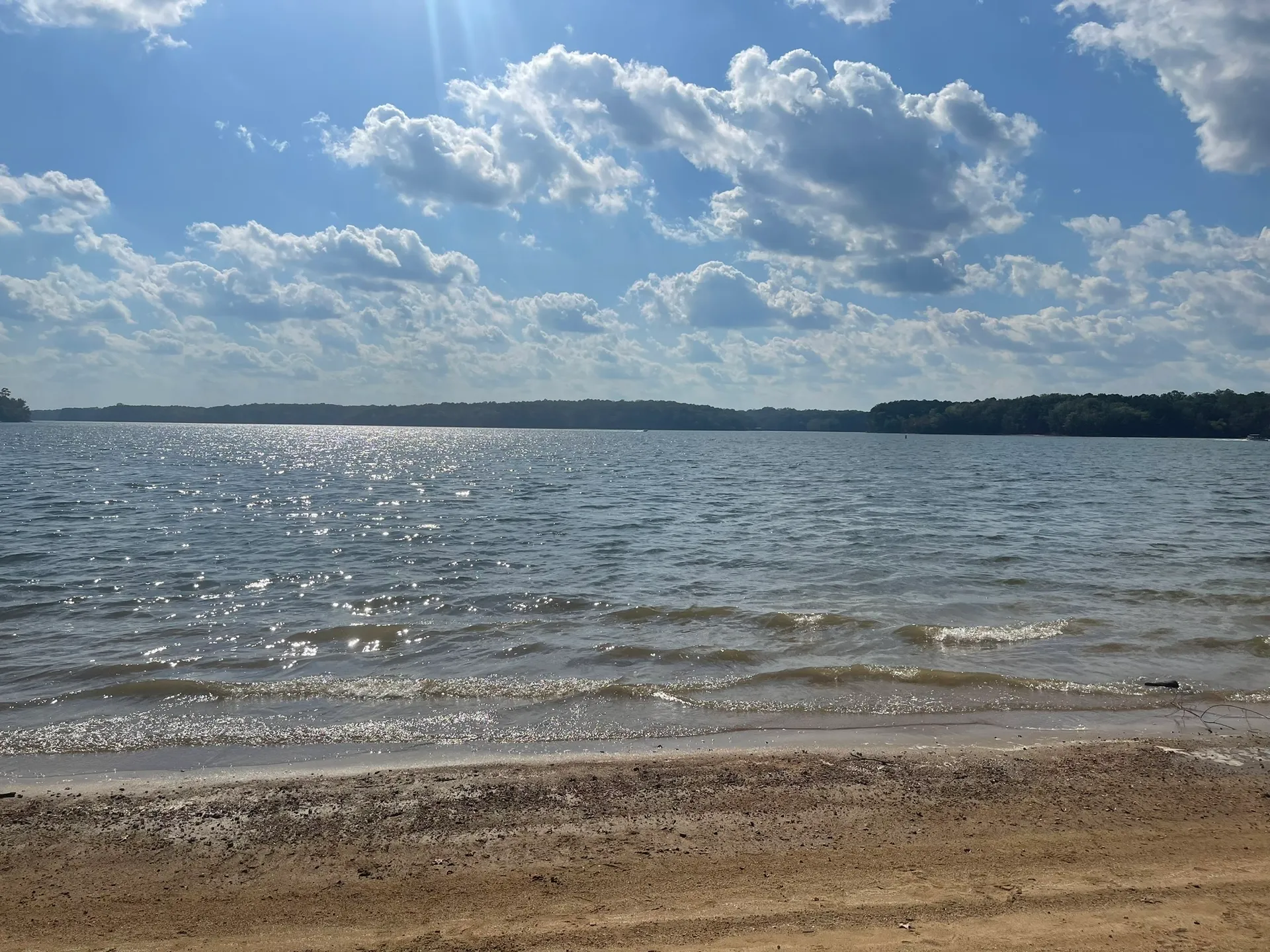 22' Blue Blessings Pontoon with grill. 