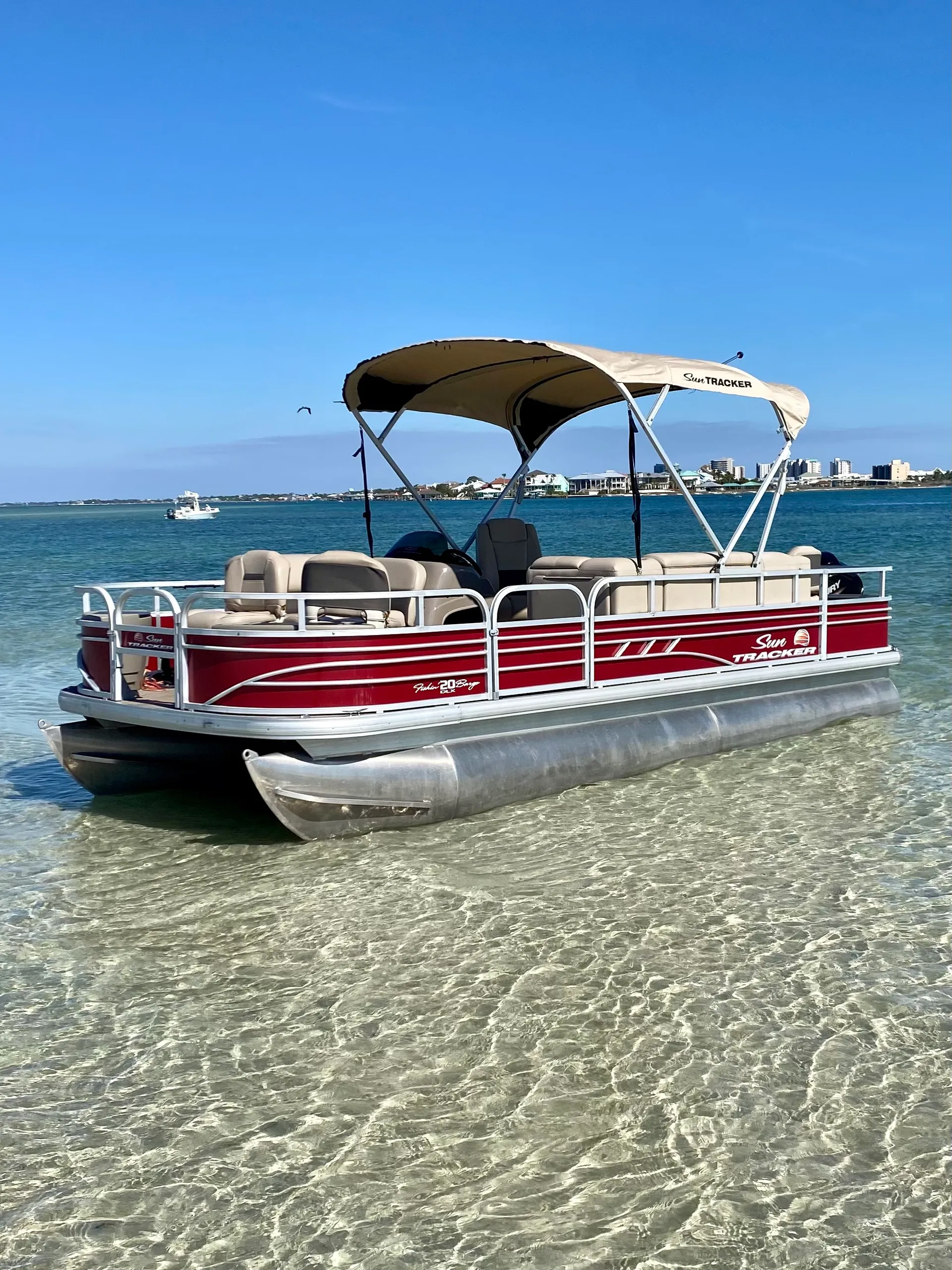 2020 Suntracker Luxury Pontoon in Orange Beach, AL!