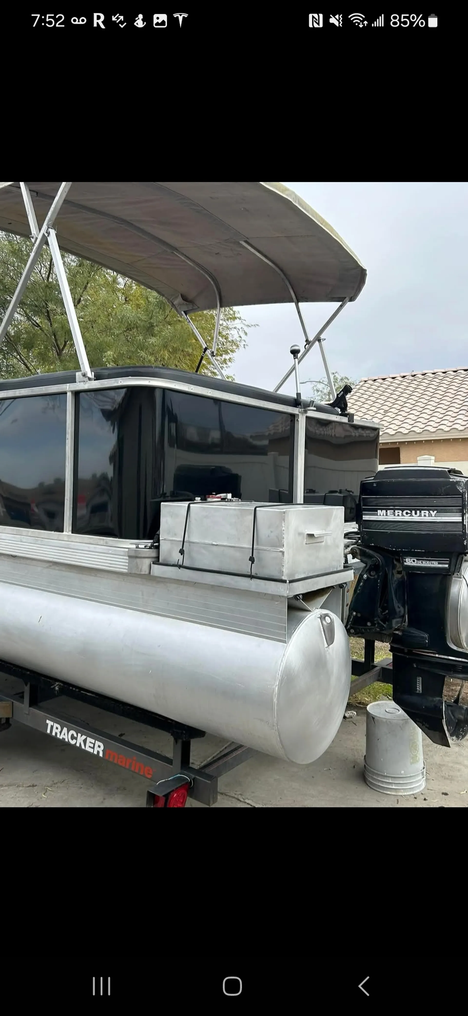 Upgraded bass buggy pontoon