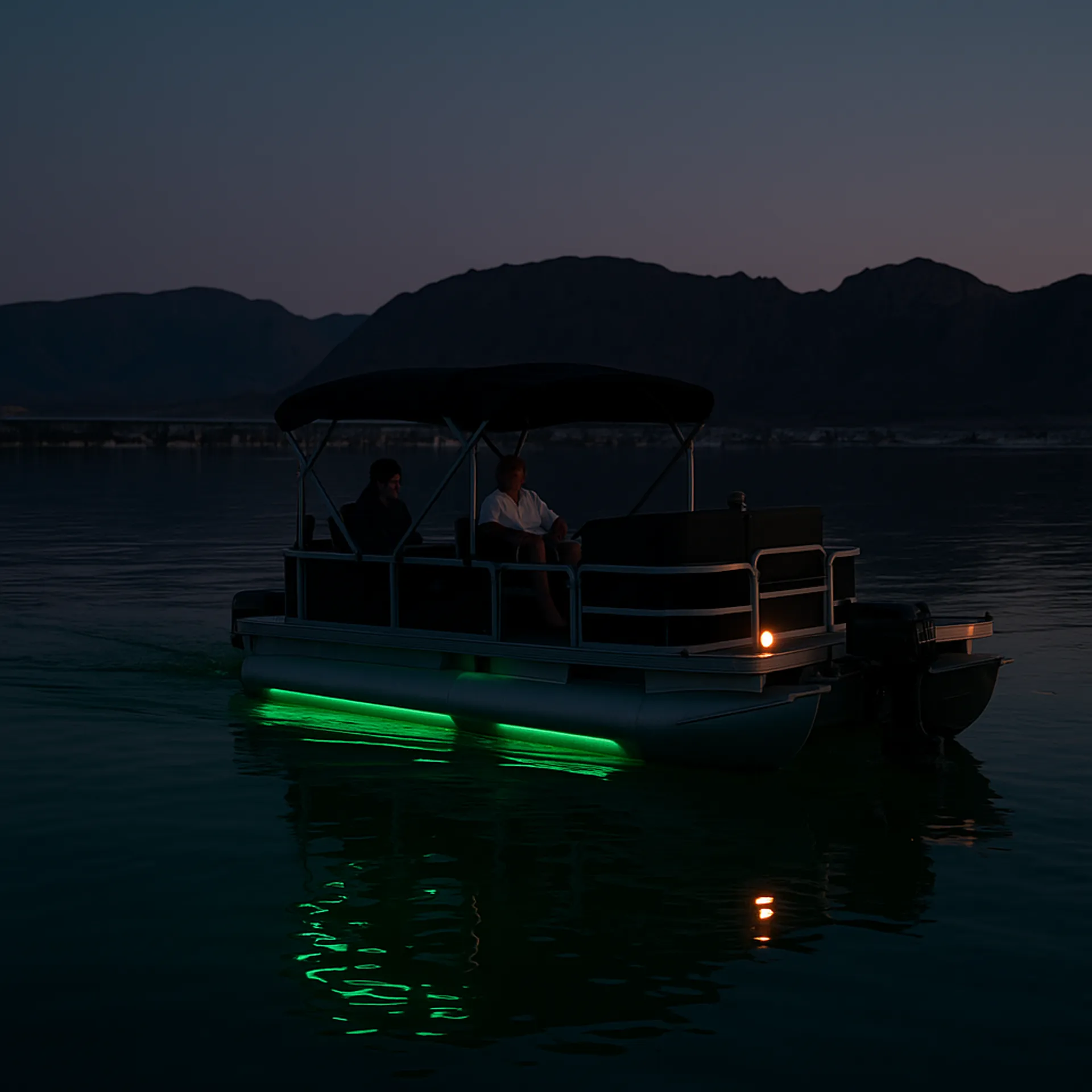 Upgraded bass buggy pontoon