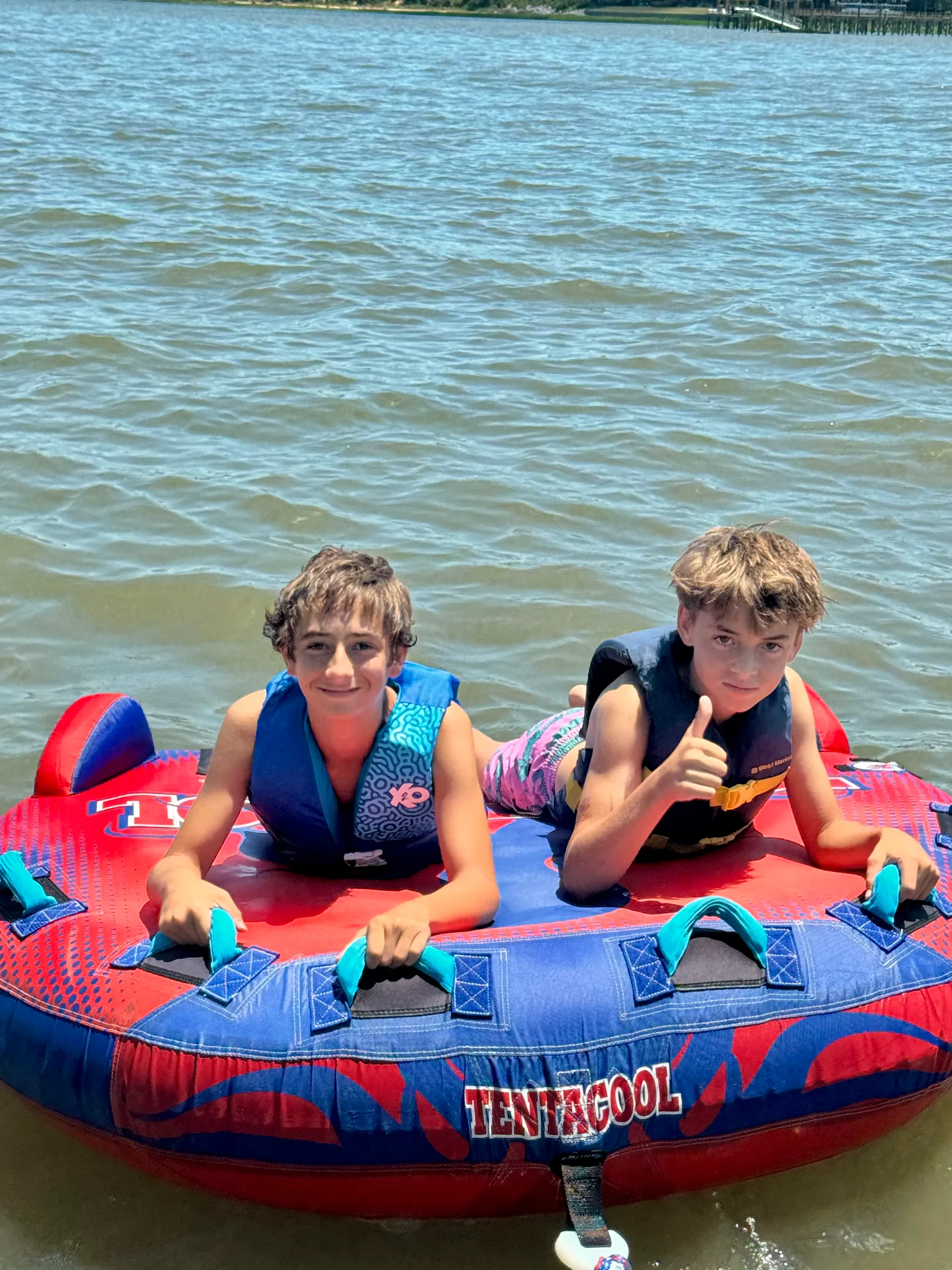 Brand New Beautiful Tritoon, for Partying, Tubing, fishing or relaxing