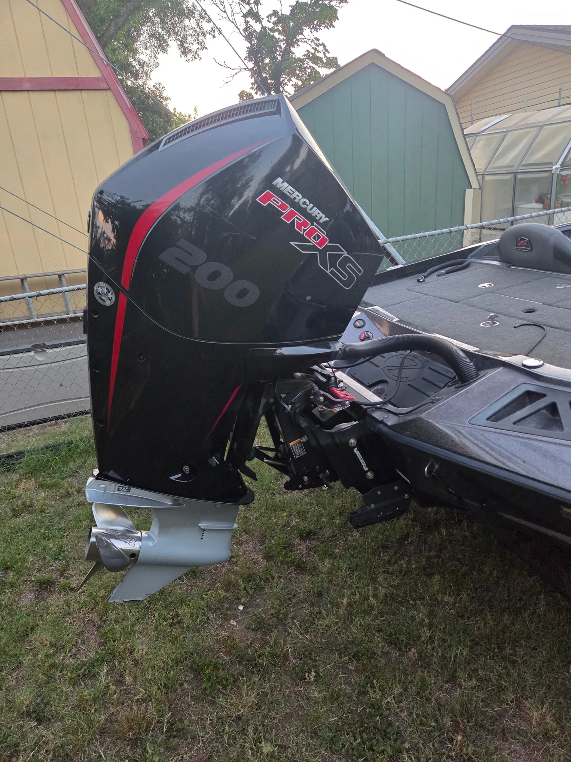 Fully loaded bass boat on a trailer - Near Eagle Mountain!