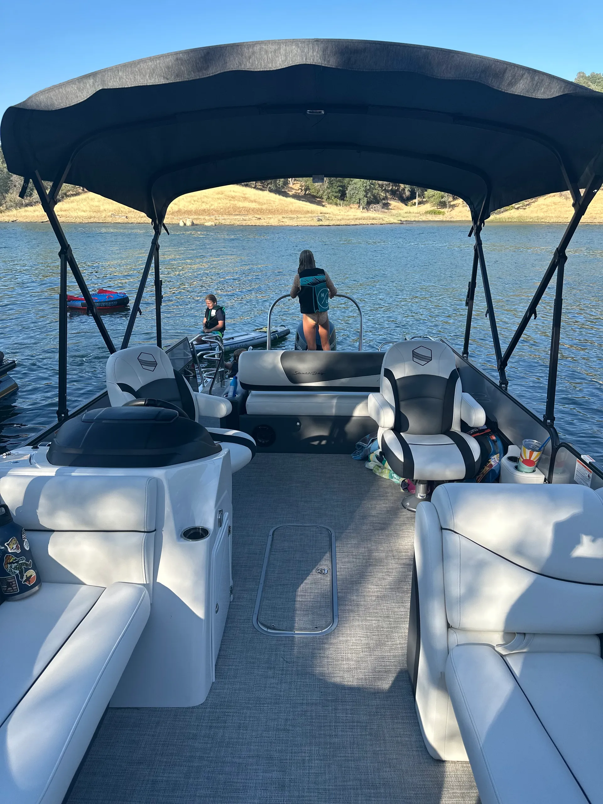 SOUTH BAY PONTOONS S224UL 2.75 TRITOON in Granite Bay, CA — photo 9