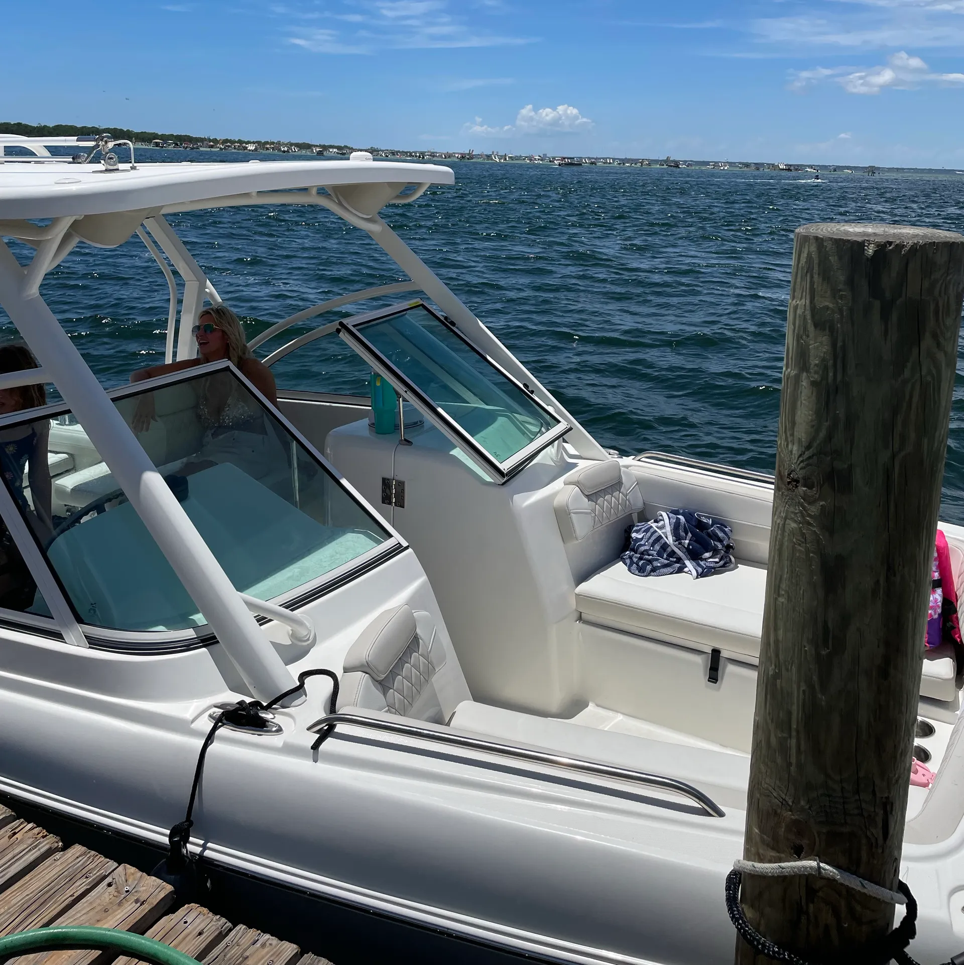Luxury 30A Crab Island &amp; Bachelorette Boat Charter

