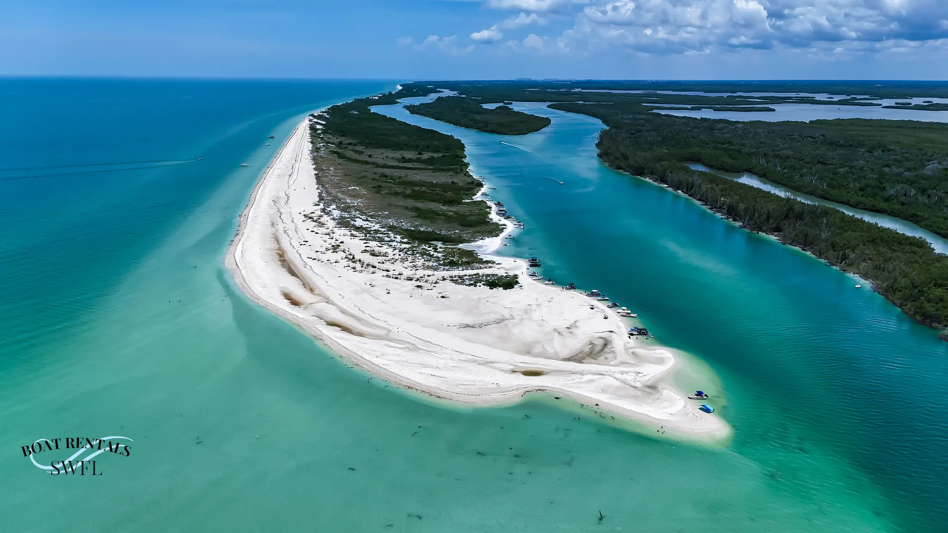 Naples Boat Rental – 21ft 10 passenger Pontoon | Keeywaydin Island