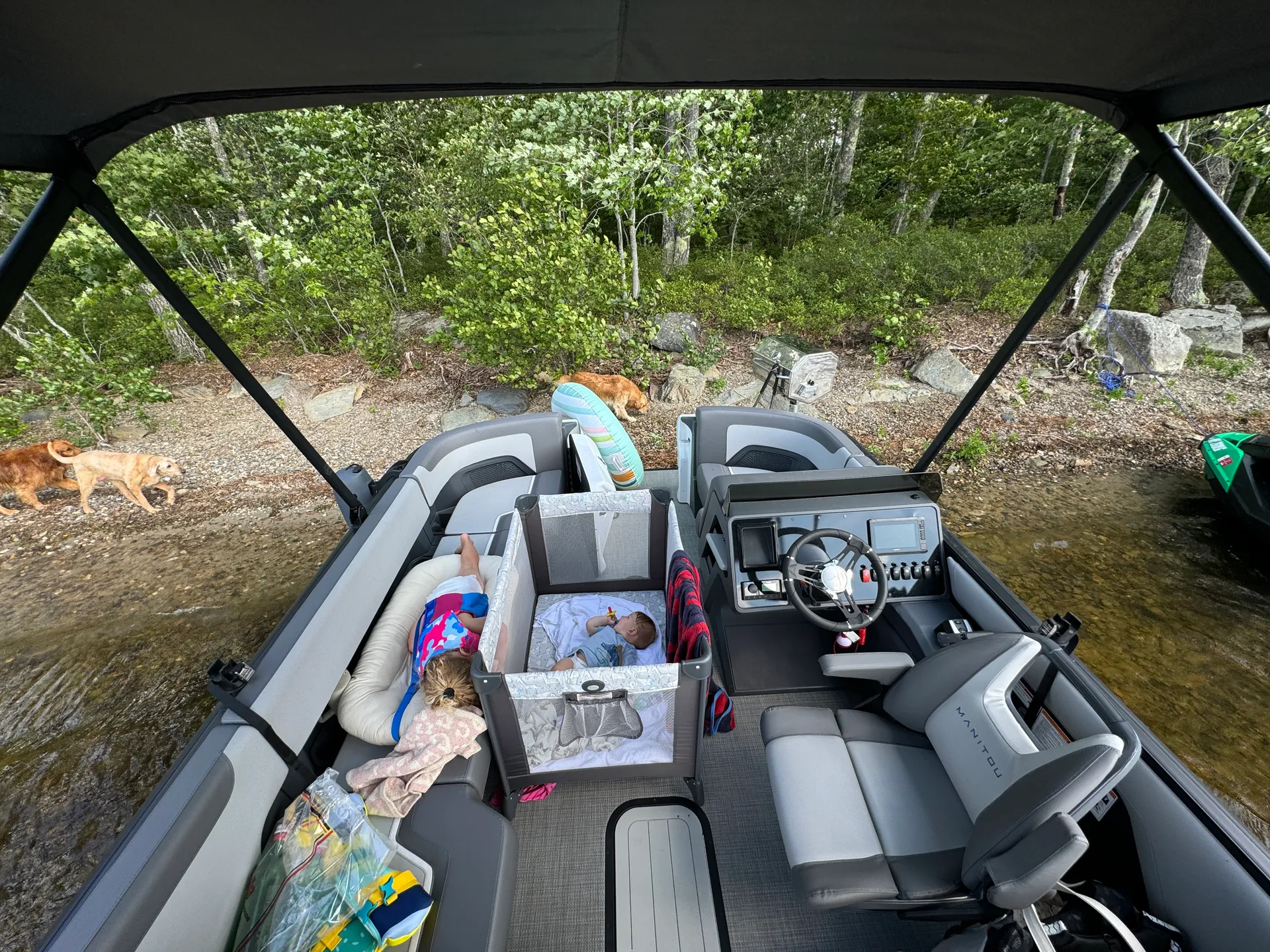 MANITOU PONTOON 20 CRUISE MAX BENCH in Glenburn, ME — photo 3