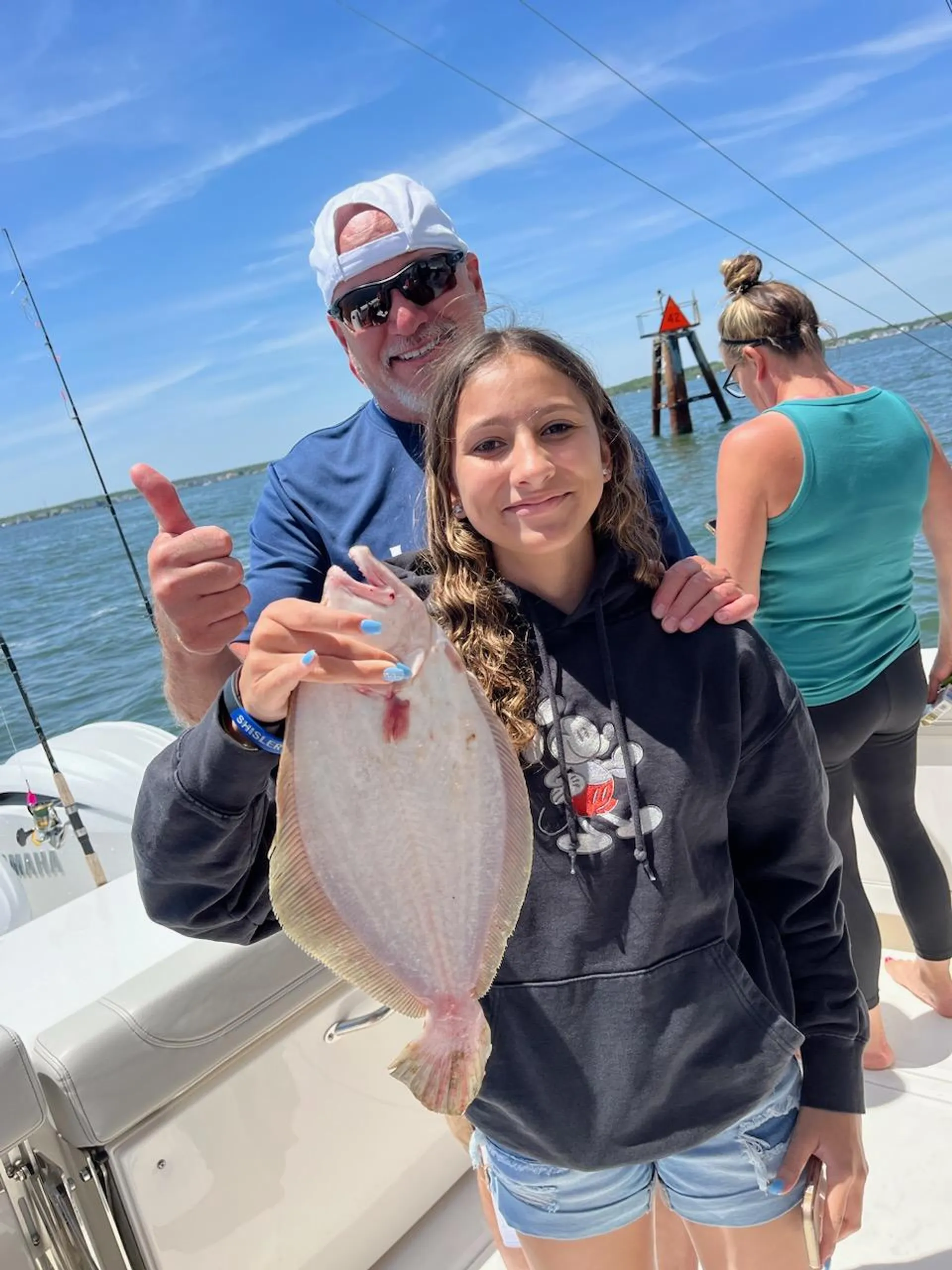 Inshore fishing yacht 