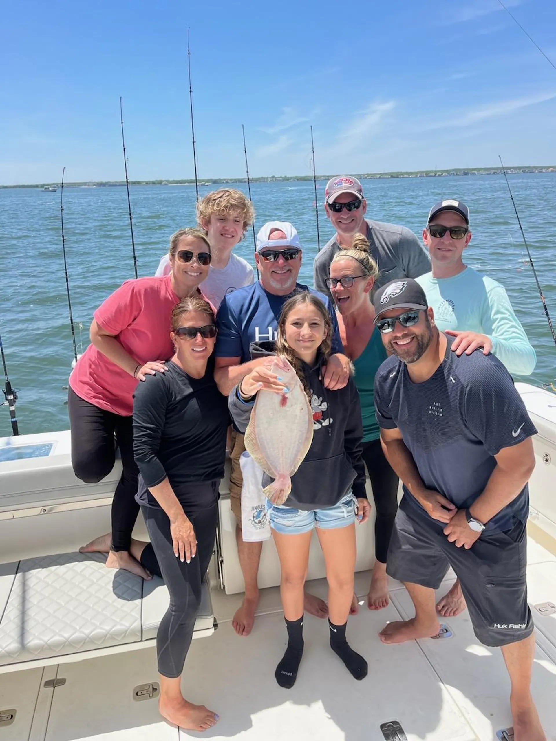 Inshore fishing yacht 