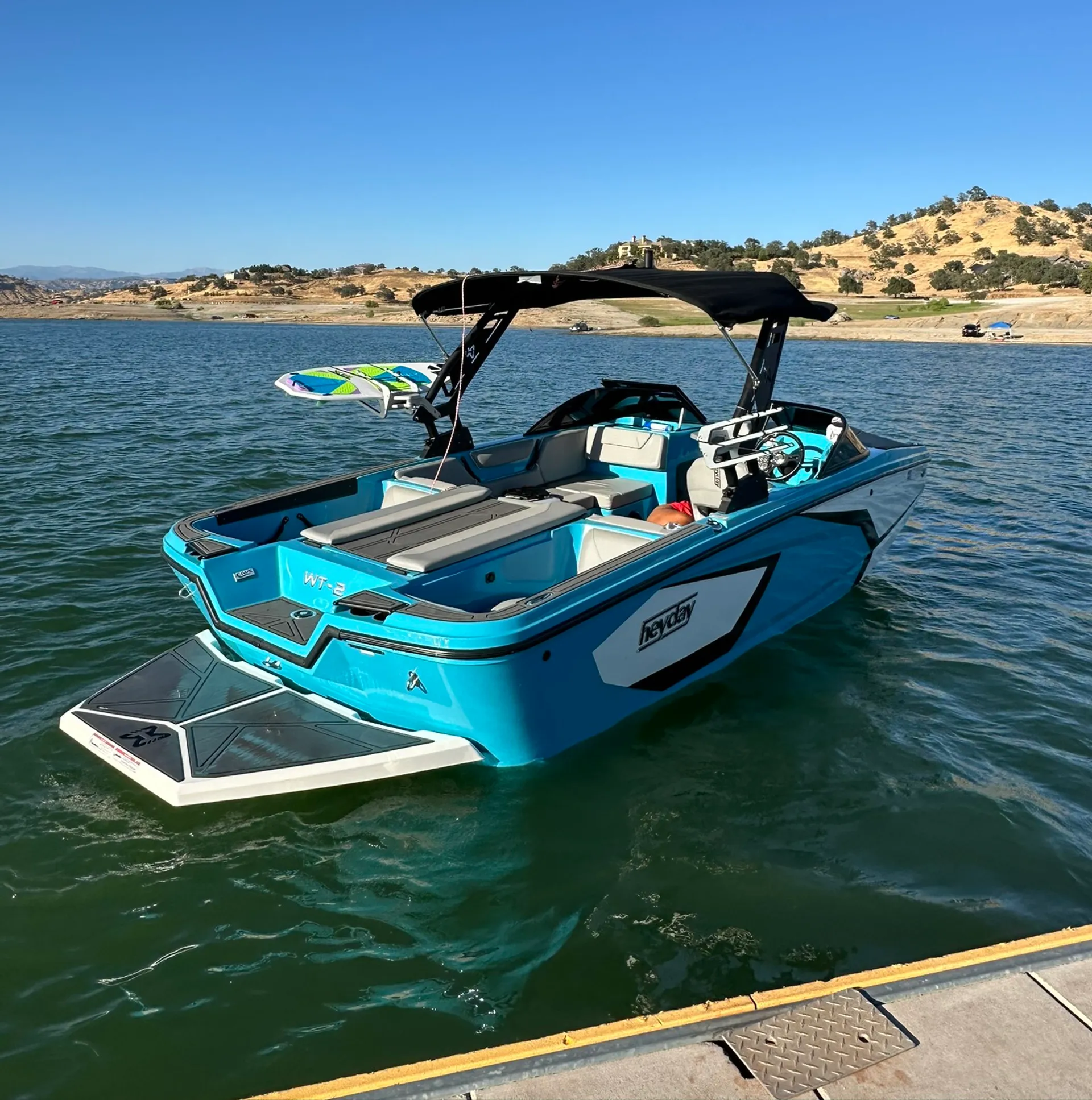 2024 HEY DAY WT-2DC WAKE SURF BOAT 
